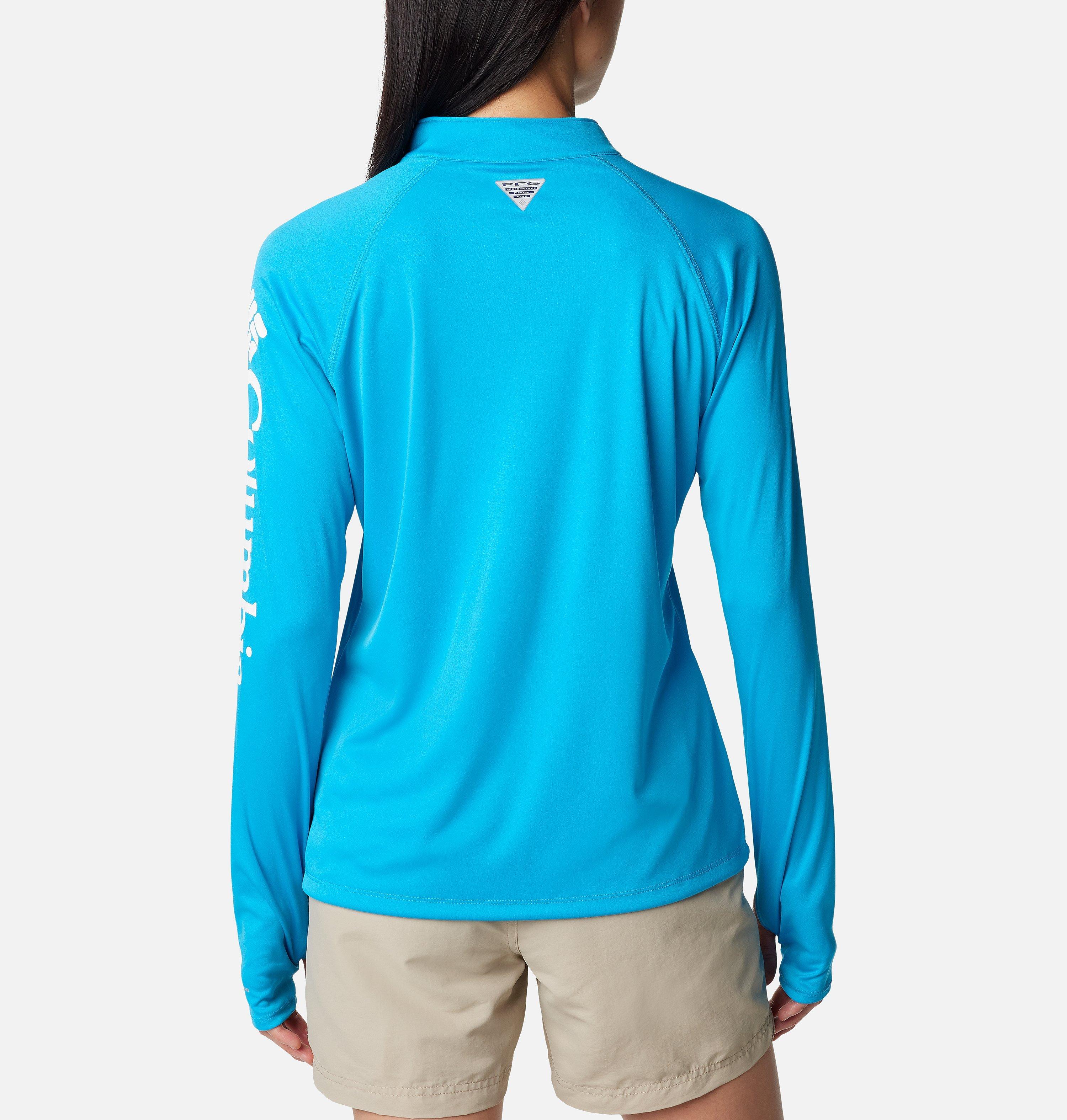 Women's PFG Tidal Tee Quarter Zip Long Sleeve Shirt 2