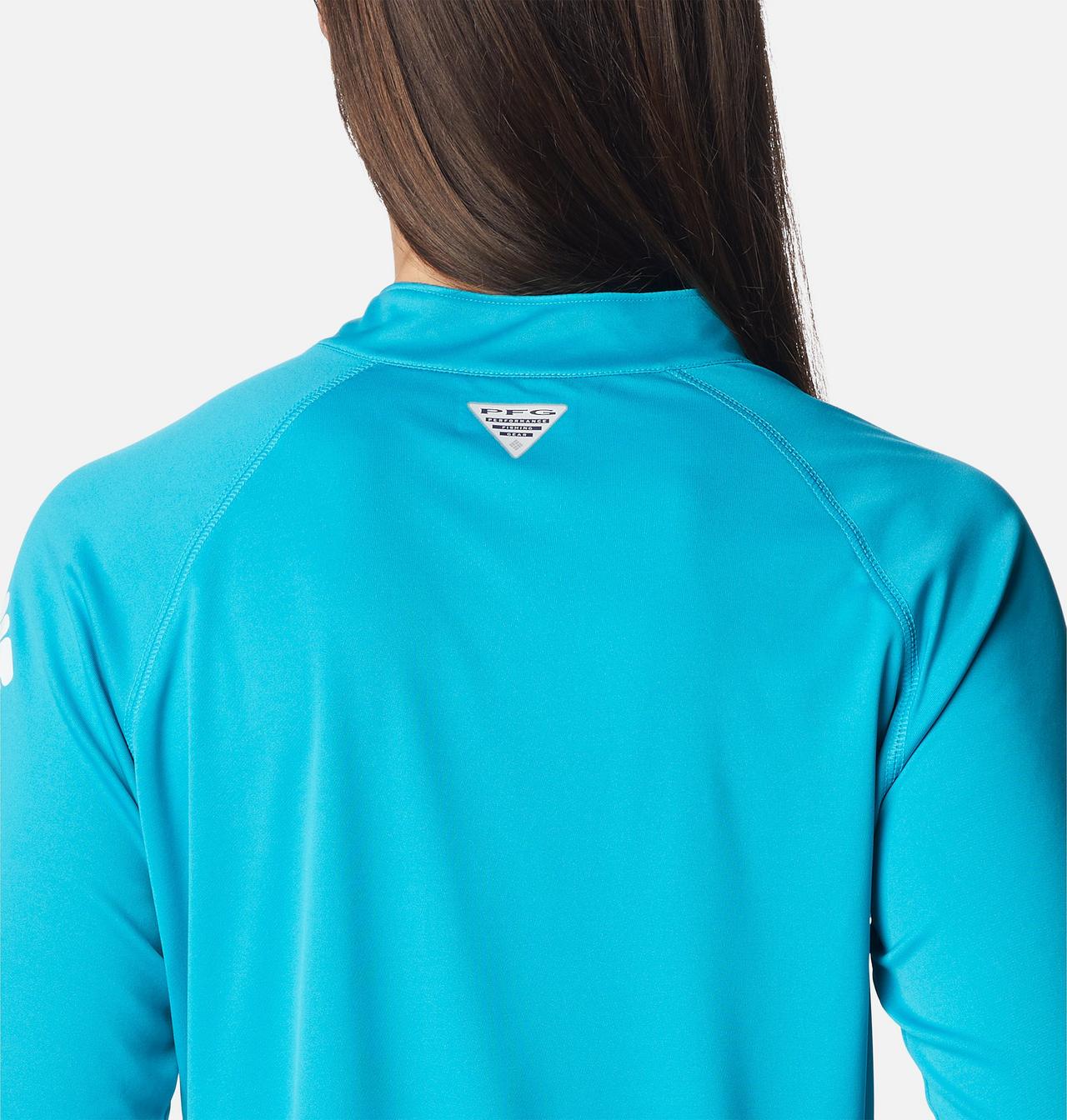 Women's PFG Tidal Tee™ Quarter Zip Long Sleeve Shirt 5