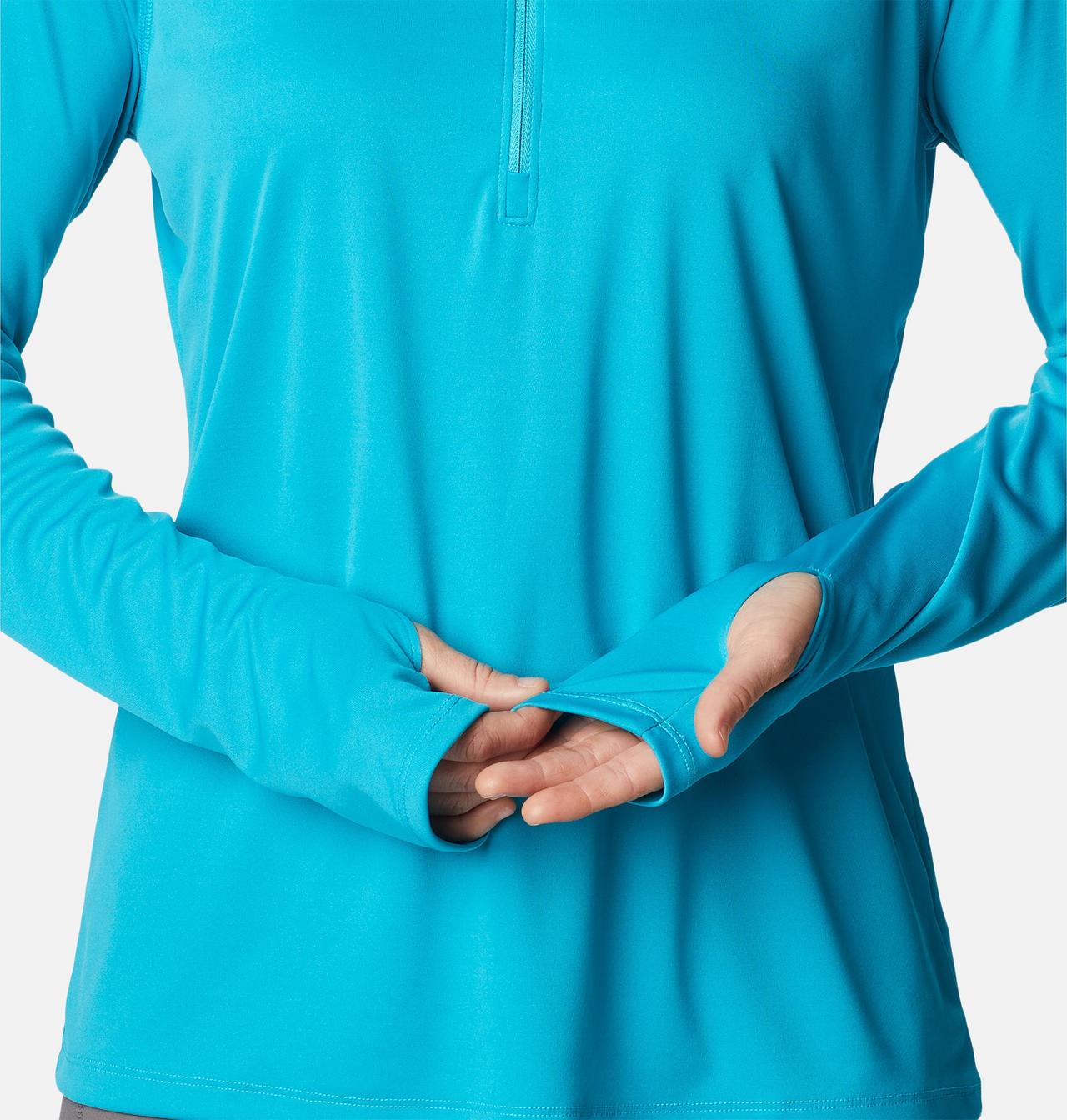 Women's PFG Tidal Tee™ Quarter Zip Long Sleeve Shirt 6