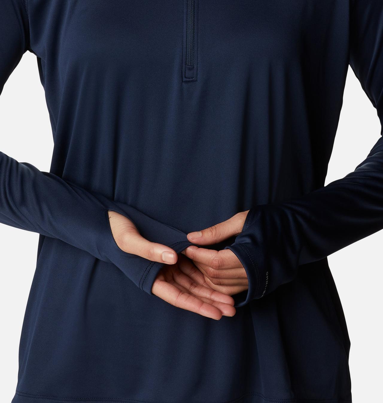 Women's PFG Tidal Tee™ Quarter Zip Long Sleeve Shirt 6