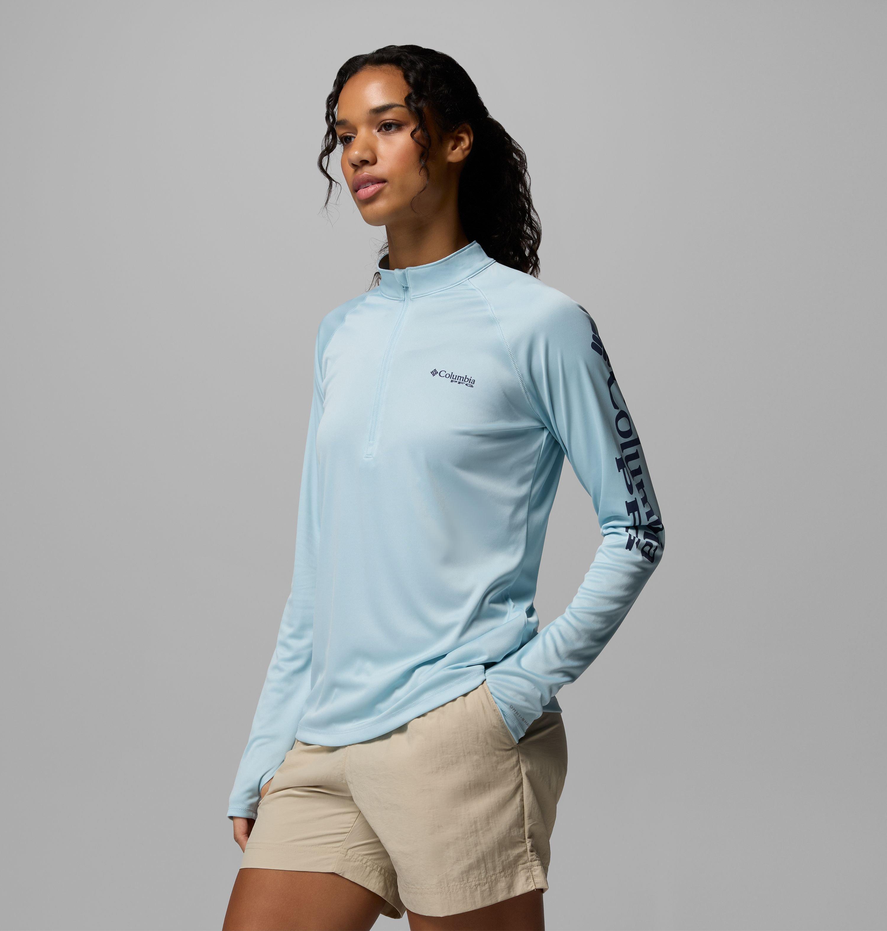 Women's PFG Tidal Tee Quarter Zip Long Sleeve Shirt 4