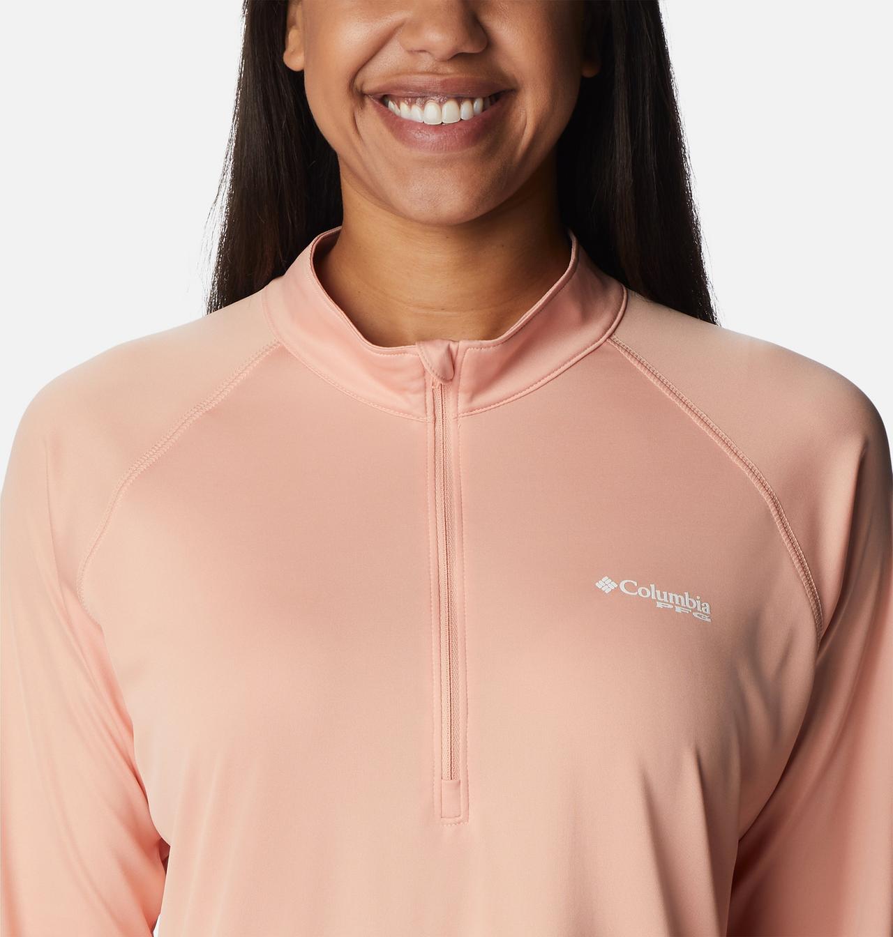 Women's PFG Tidal Tee™ Quarter Zip Long Sleeve Shirt 4
