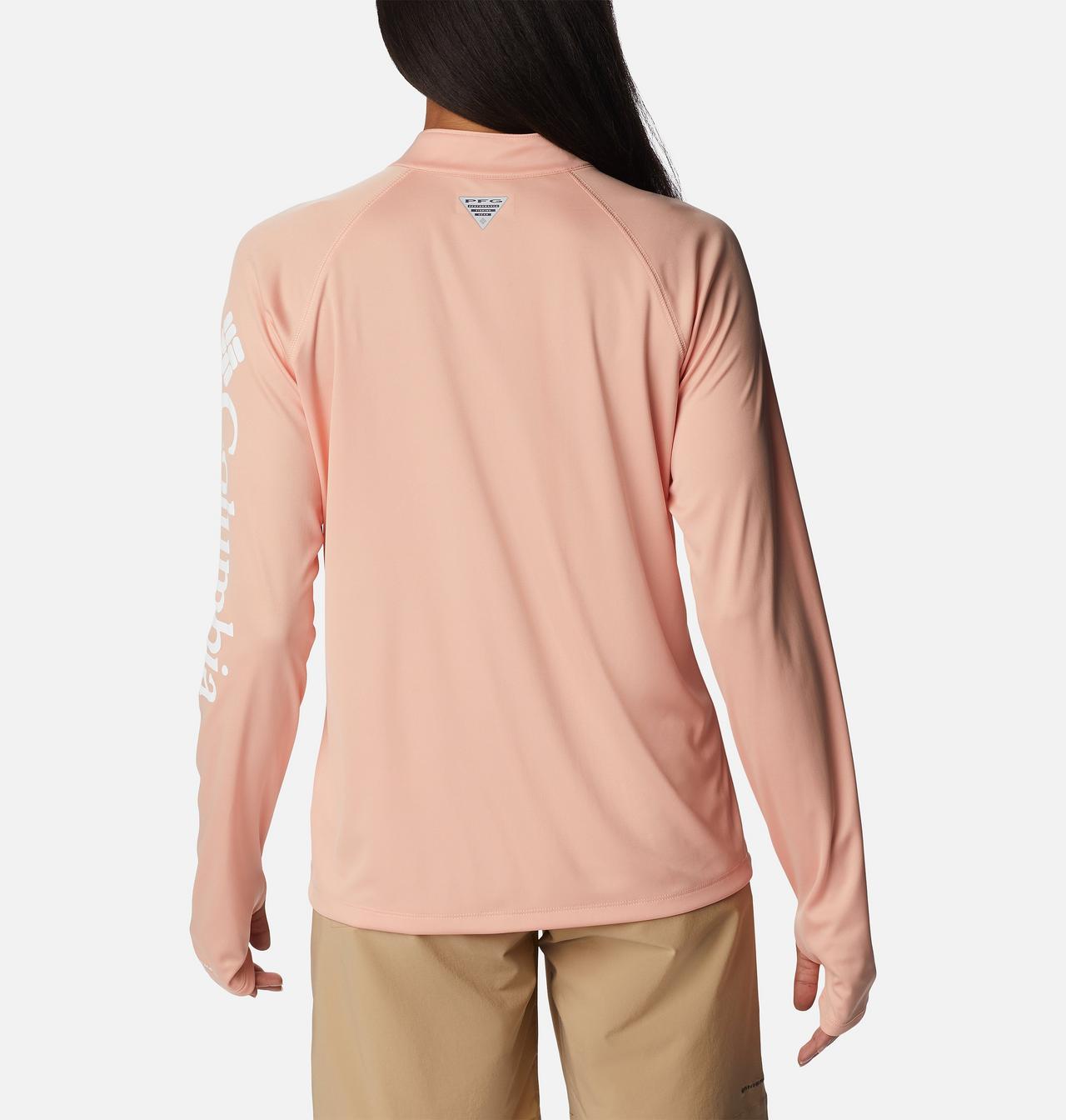 Women's PFG Tidal Tee™ Quarter Zip Long Sleeve Shirt 2