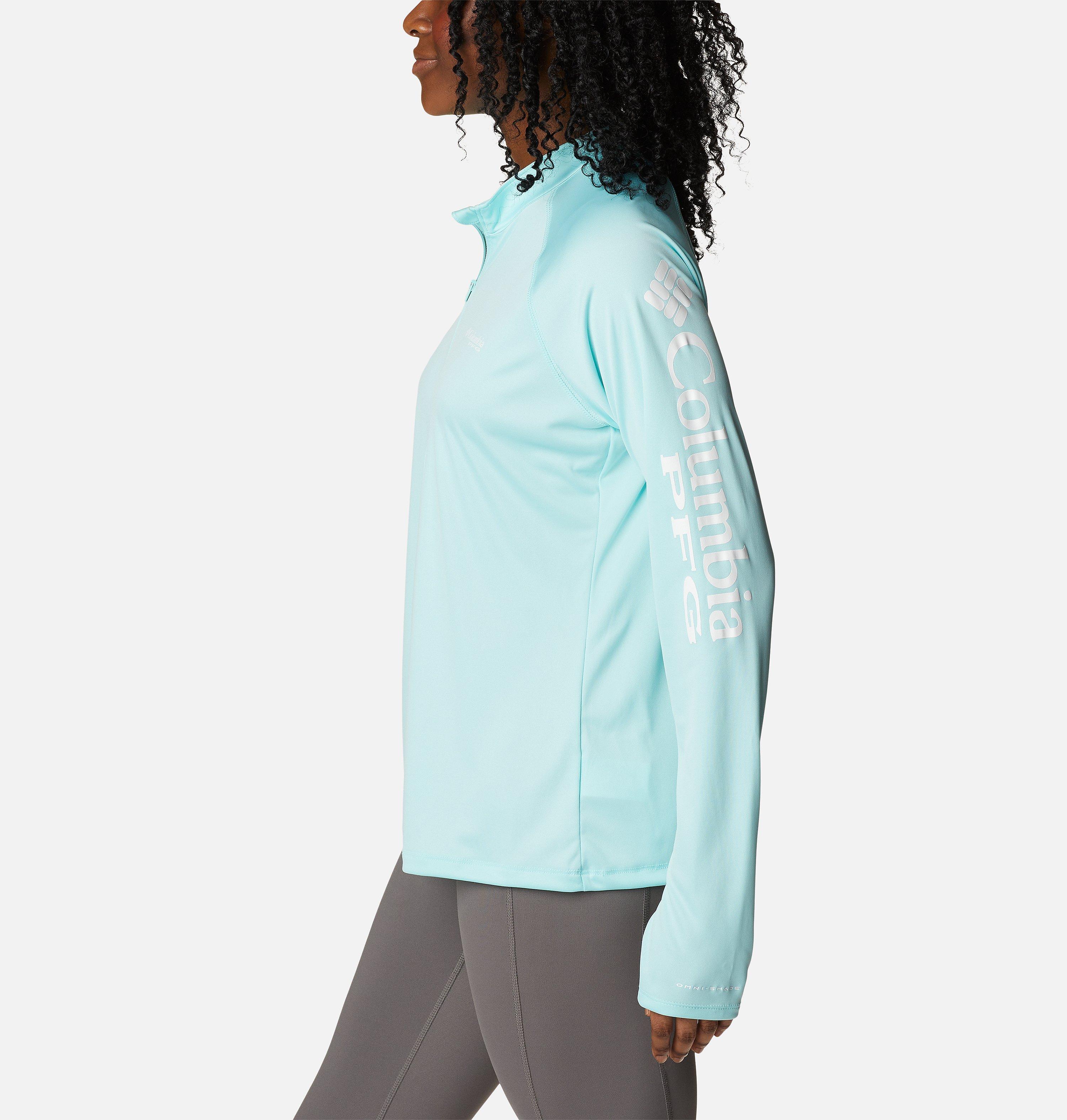 Women's PFG Tidal Tee Quarter Zip Long Sleeve Shirt 3