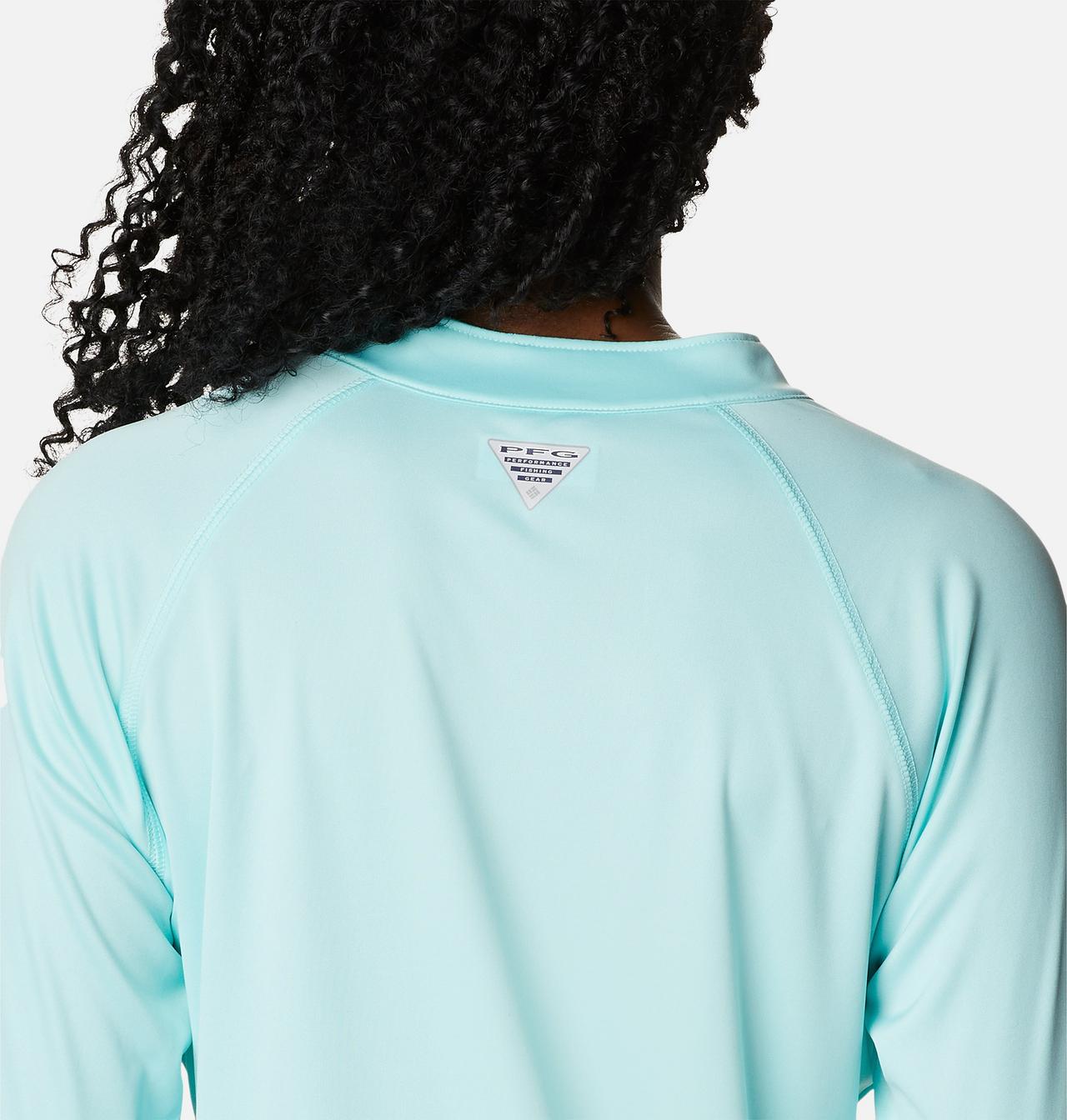 Women's PFG Tidal Tee™ Quarter Zip Long Sleeve Shirt 5