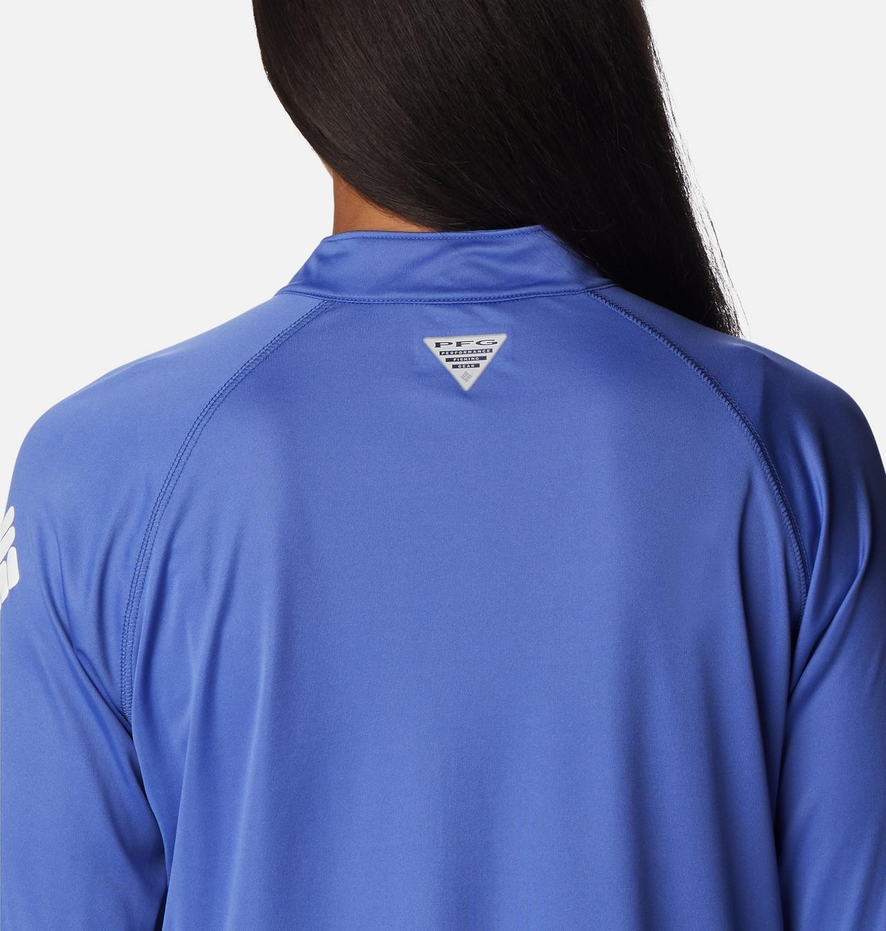 Women's PFG Tidal Tee™ Quarter Zip Long Sleeve Shirt 5