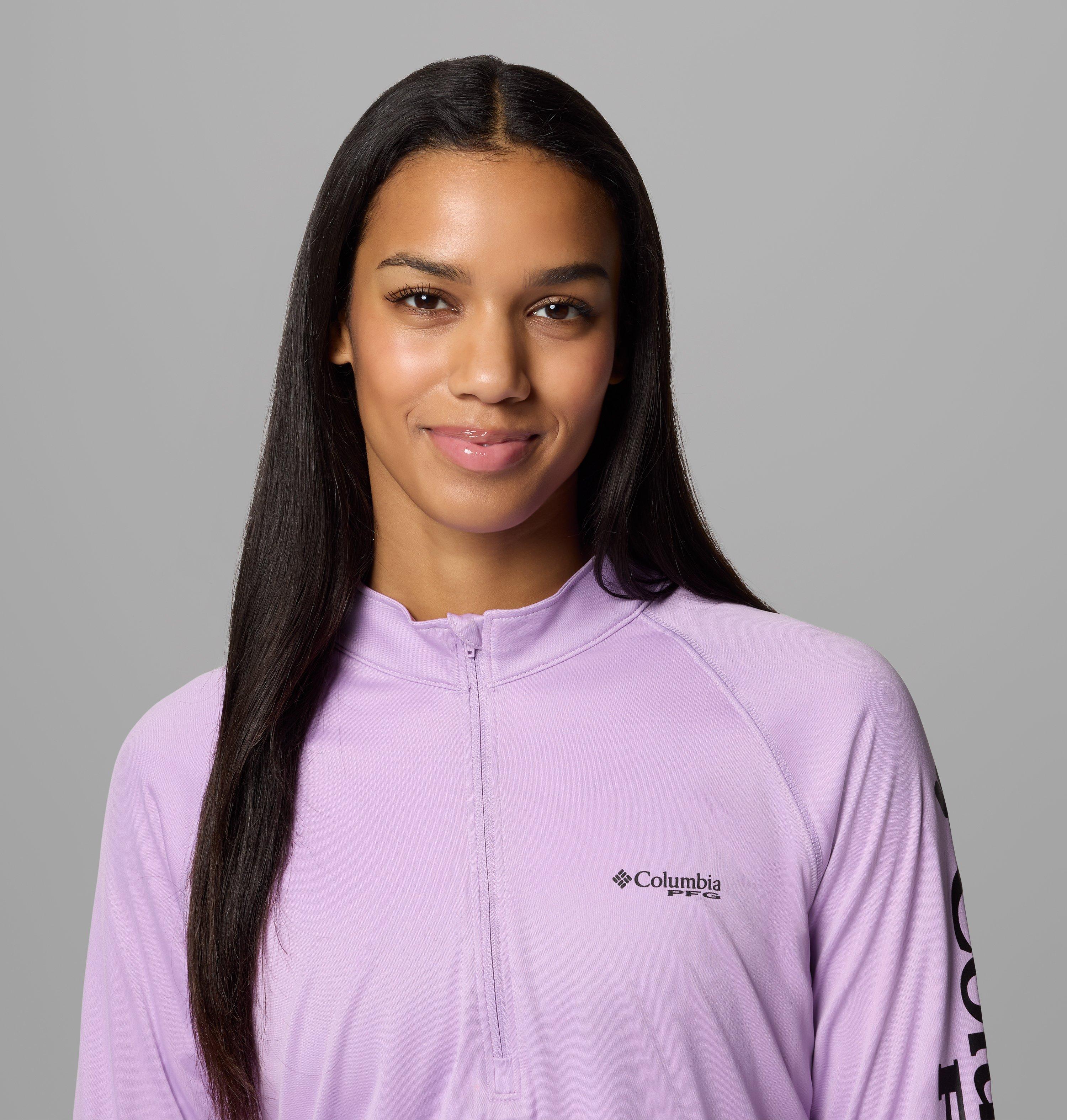 Women's PFG Tidal Tee Quarter Zip Long Sleeve Shirt 4