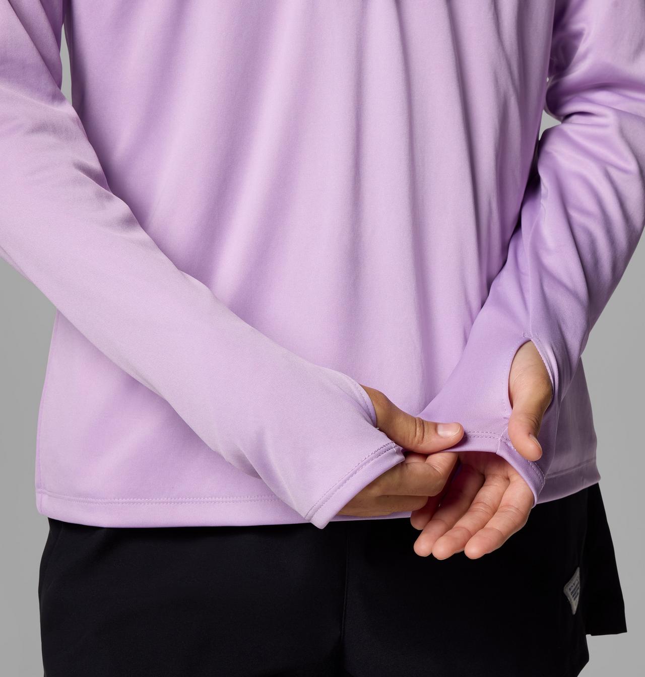 Women's PFG Tidal Tee™ Quarter Zip Long Sleeve Shirt 5