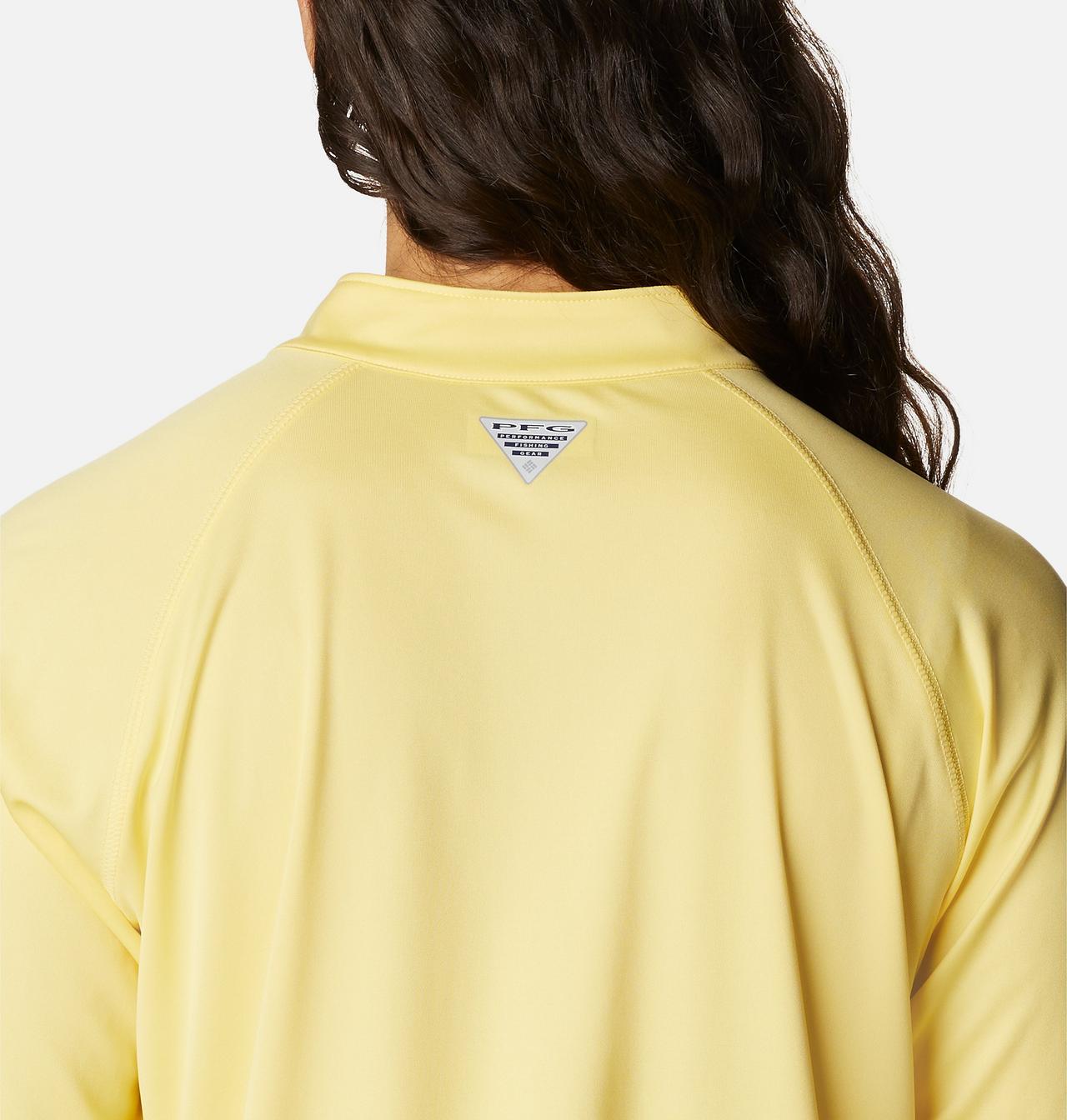 Women's PFG Tidal Tee™ Quarter Zip Long Sleeve Shirt 5