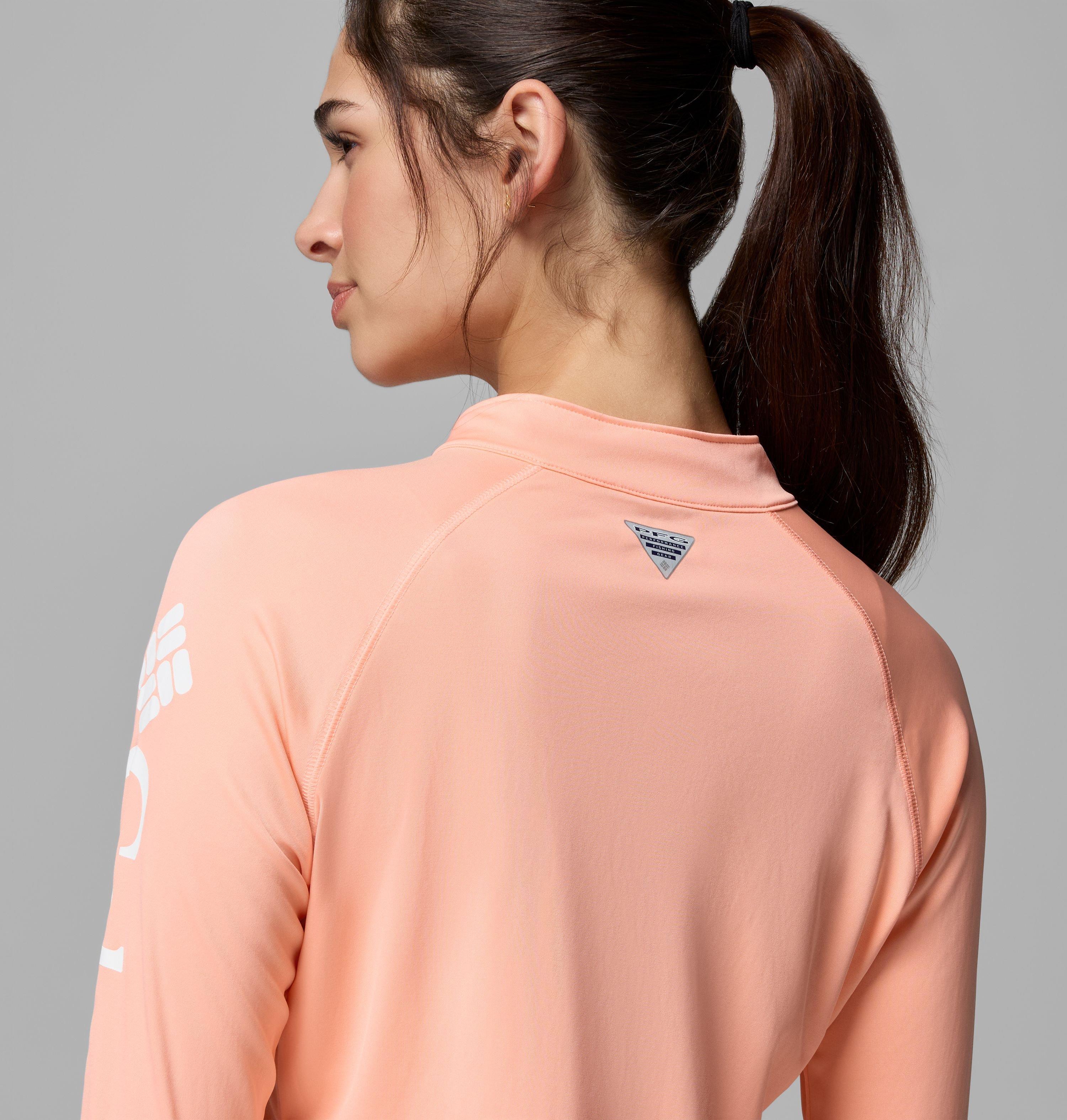 Women's PFG Tidal Tee Quarter Zip Long Sleeve Shirt 6