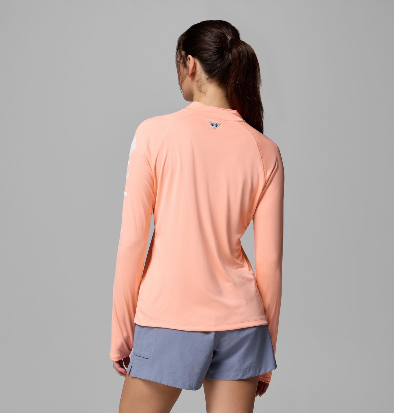 Women's PFG Tidal Tee™ Quarter Zip Long Sleeve Shirt | 807 | XS 3