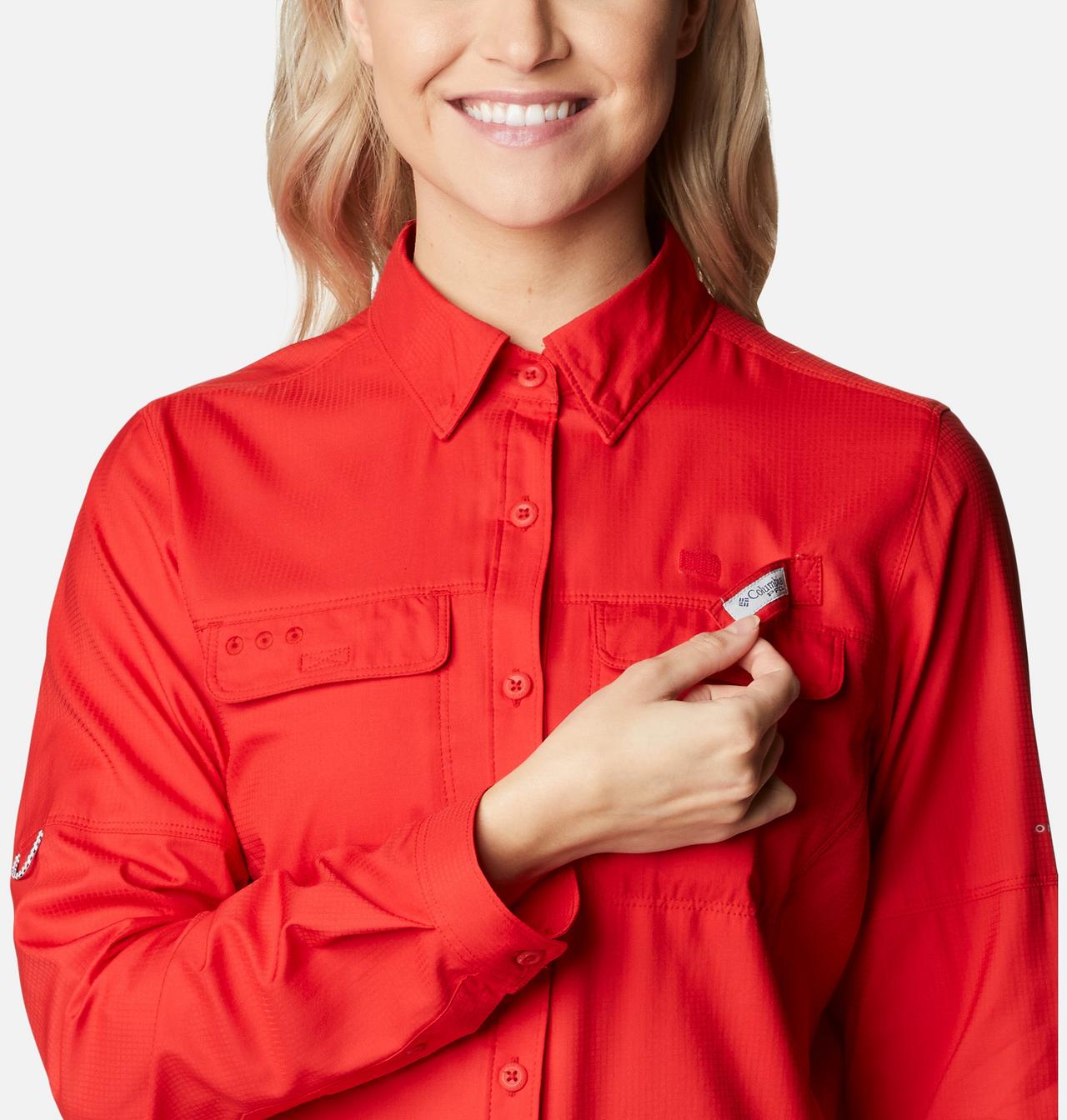 Women's PFG Skiff Guide™ Woven Long Sleeve Shirt 4