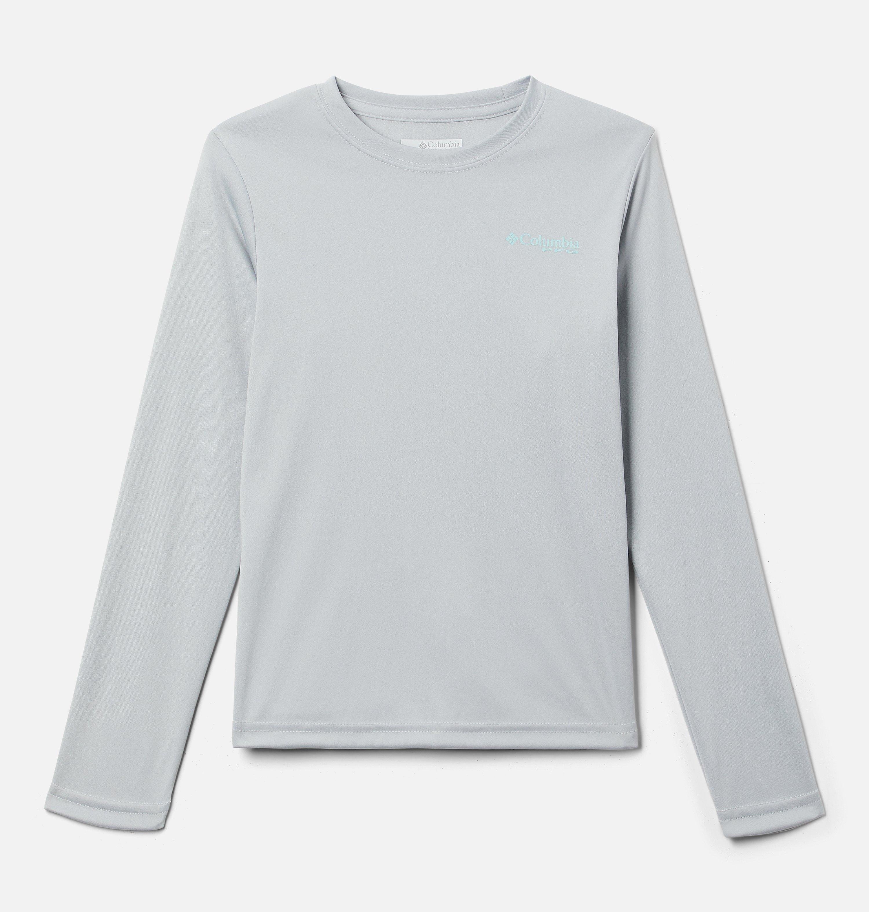 Boys' PFG Terminal Tackle Fish Flag Long Sleeve Shirt 1