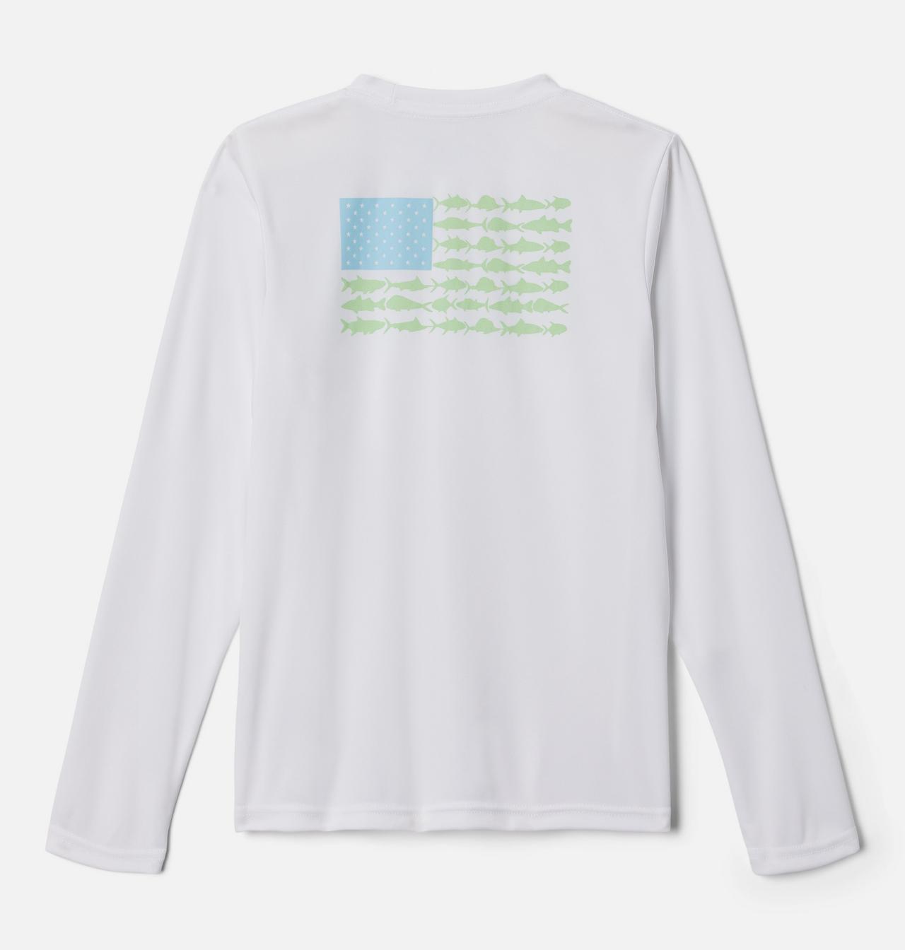 Boys' PFG Terminal Tackle™ Fish Flag Long Sleeve Shirt 2