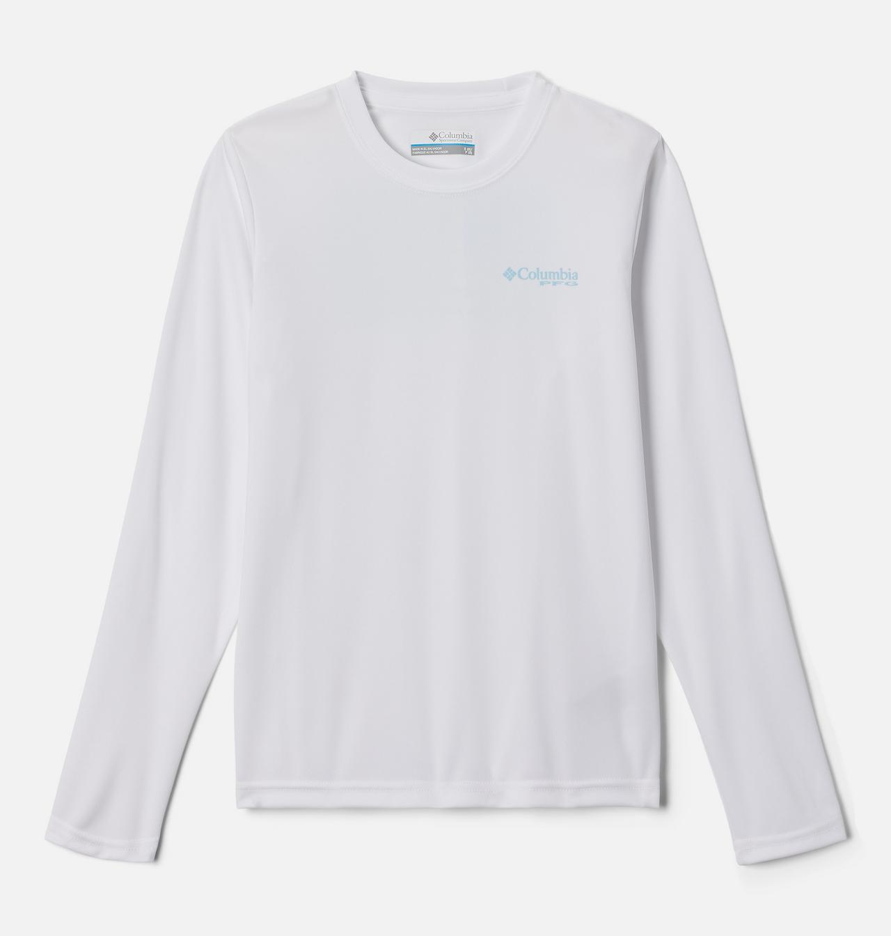 Boys' PFG Terminal Tackle™ Fish Flag Long Sleeve Shirt 1