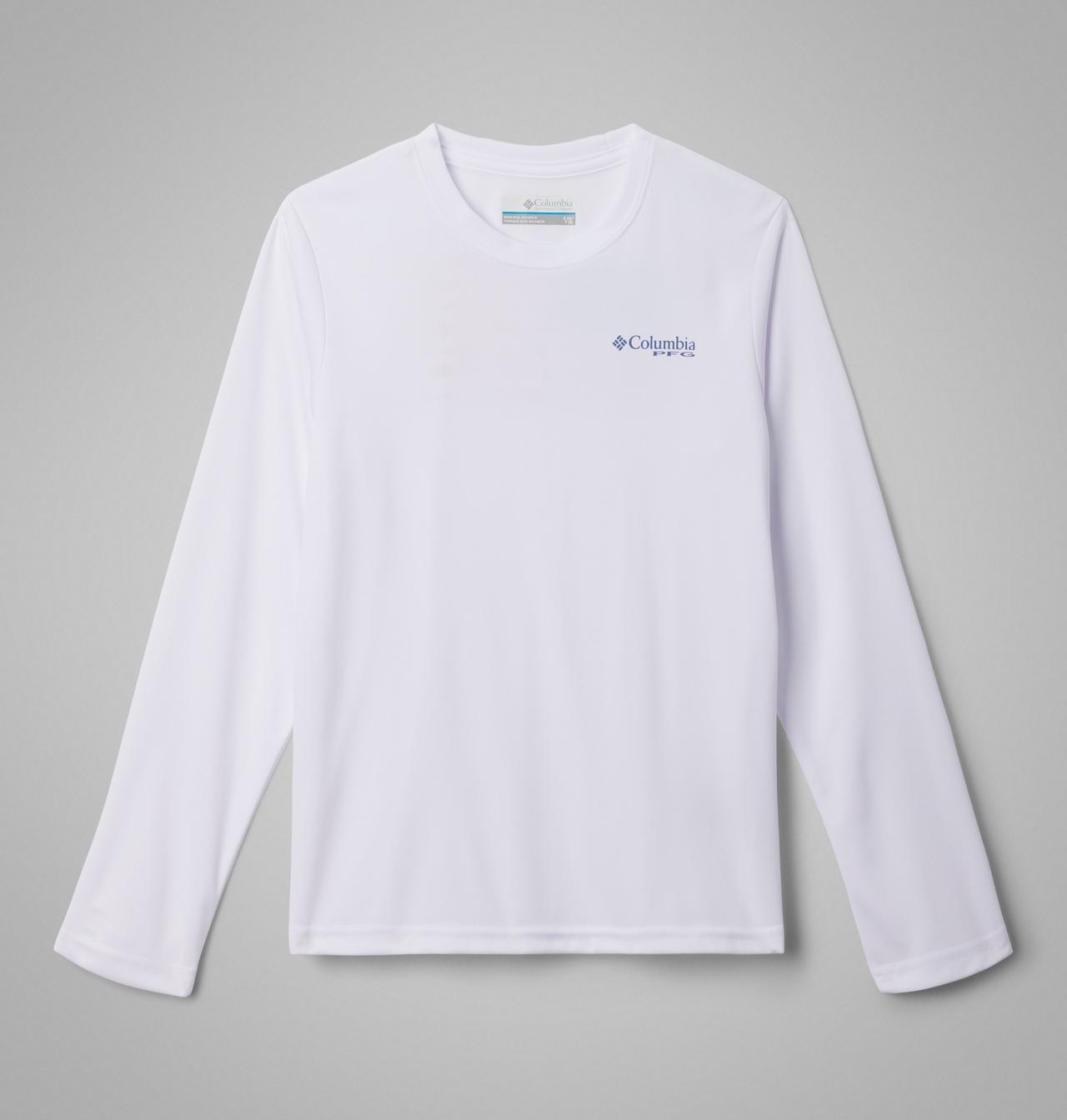 Boys' PFG Terminal Tackle™ Fish Flag Long Sleeve Shirt 1
