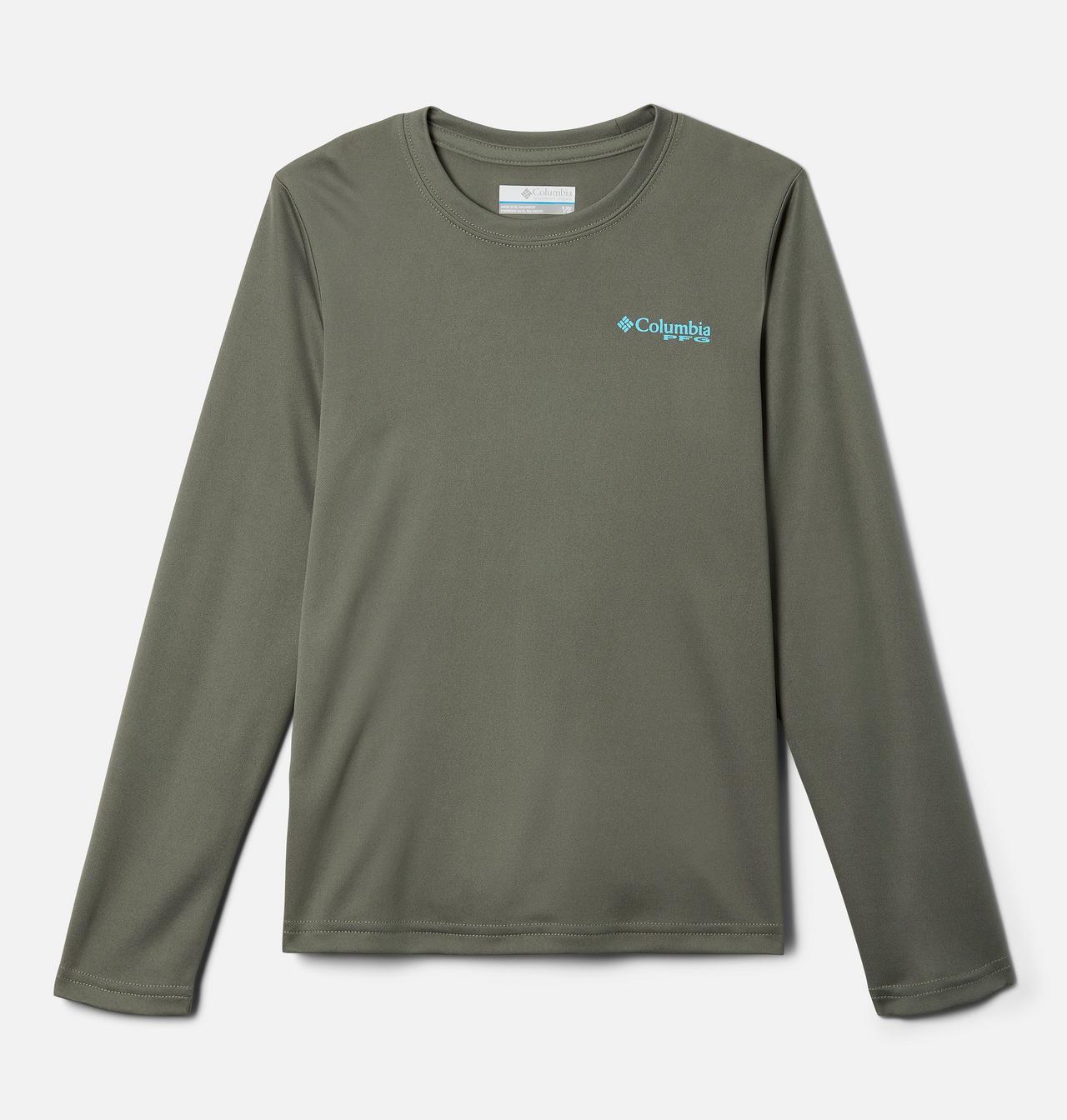 Boys' PFG Terminal Tackle™ Fish Flag Long Sleeve Shirt 1