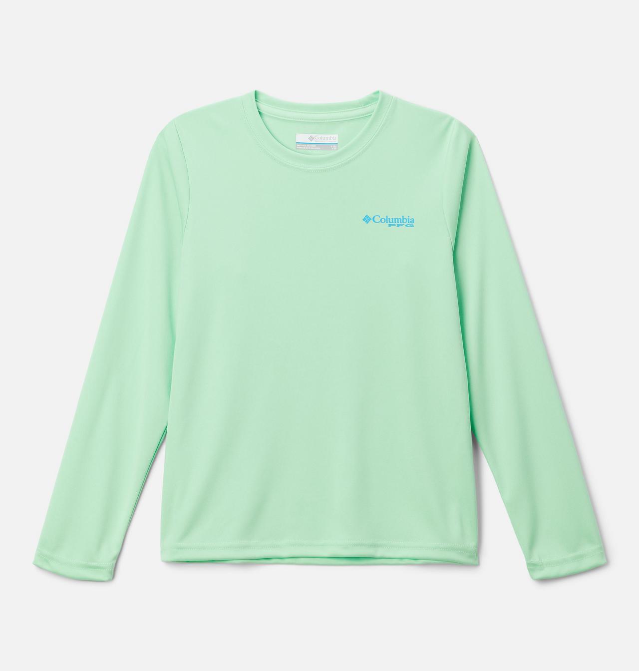 Boys' PFG Terminal Tackle™ Fish Flag Long Sleeve Shirt 1