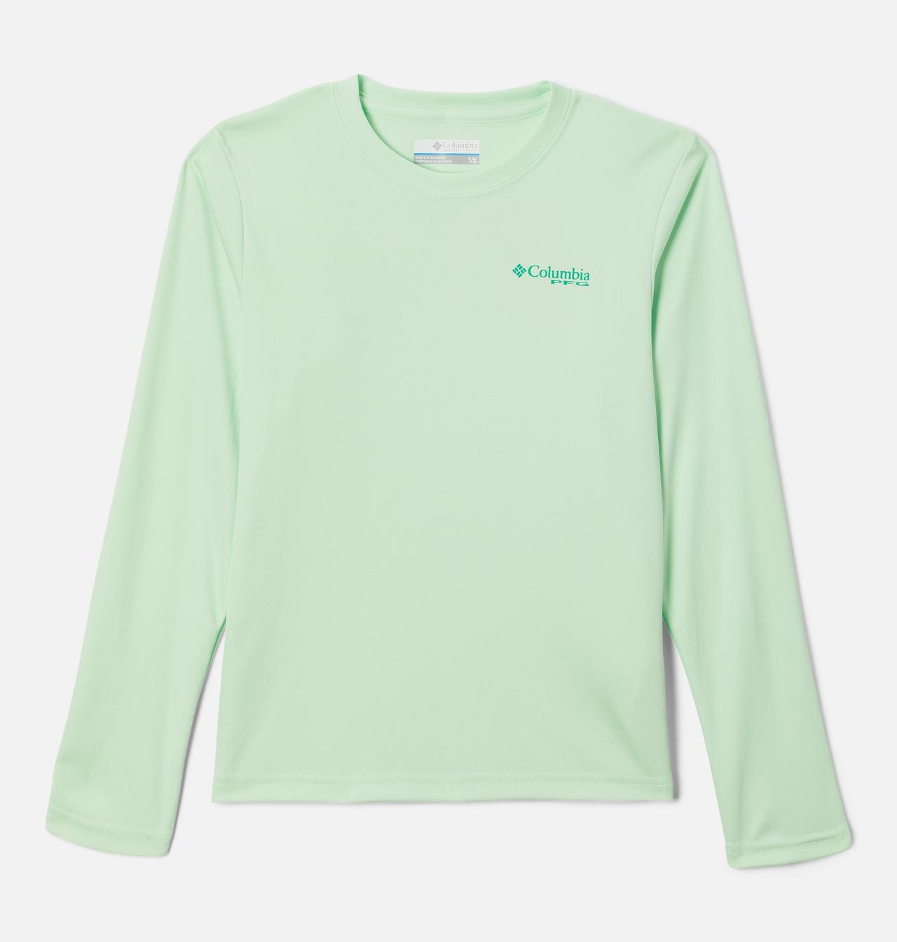 Boys' PFG Terminal Tackle™ Fish Flag Long Sleeve Shirt 1