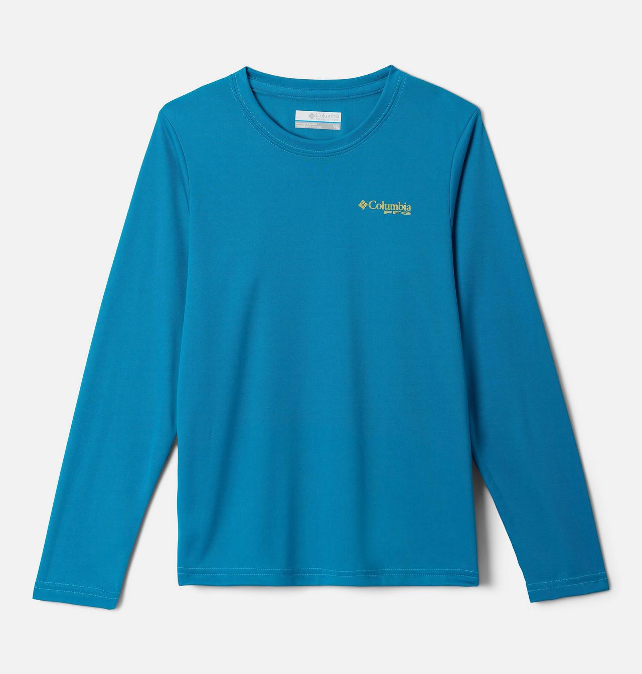 Boys' PFG Terminal Tackle™ Fish Flag Long Sleeve Shirt | 462 | XS 2