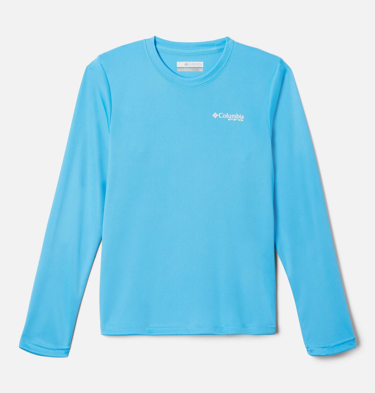 Boys' PFG Terminal Tackle™ Fish Flag Long Sleeve Shirt 1