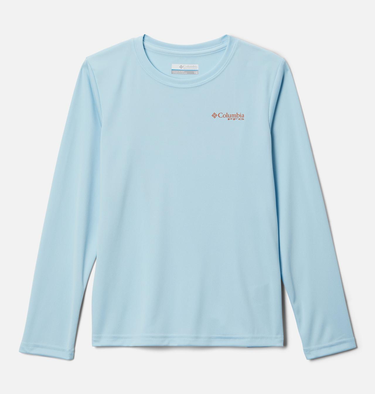 Boys' PFG Terminal Tackle™ Fish Flag Long Sleeve Shirt 1