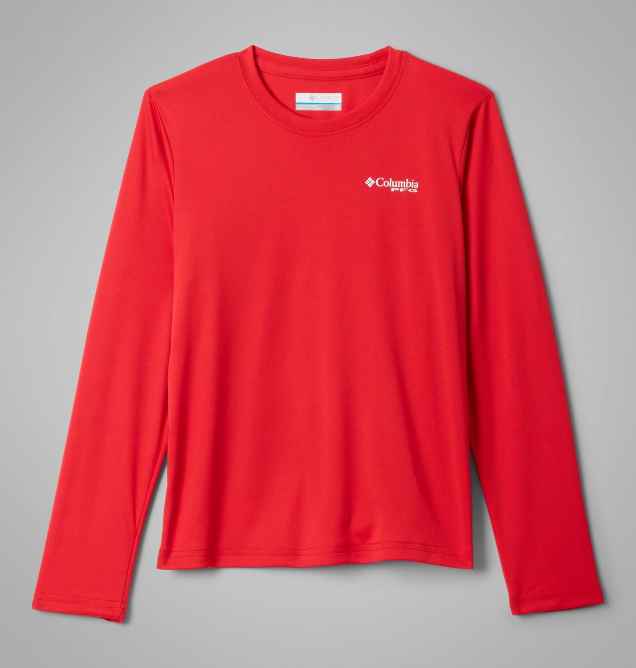 Boys' PFG Terminal Tackle™ Fish Flag Long Sleeve Shirt | 697 | XL 2