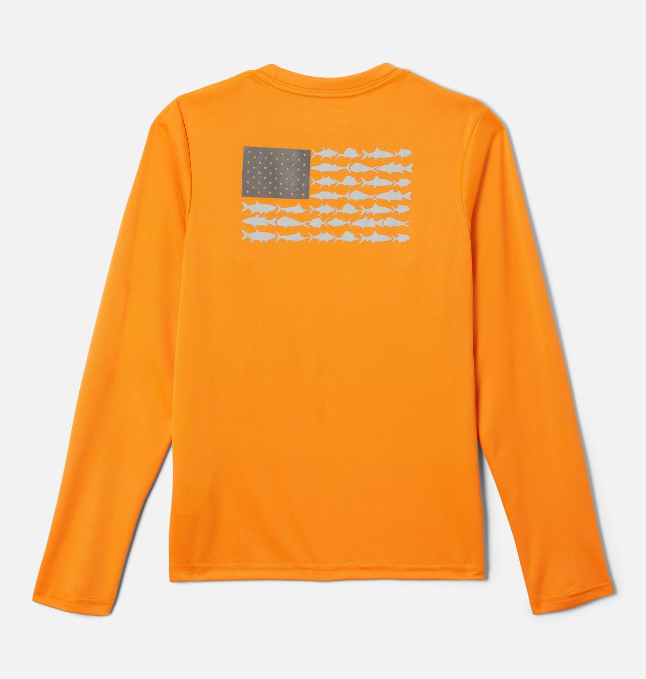 Boys' PFG Terminal Tackle™ Fish Flag Long Sleeve Shirt 2