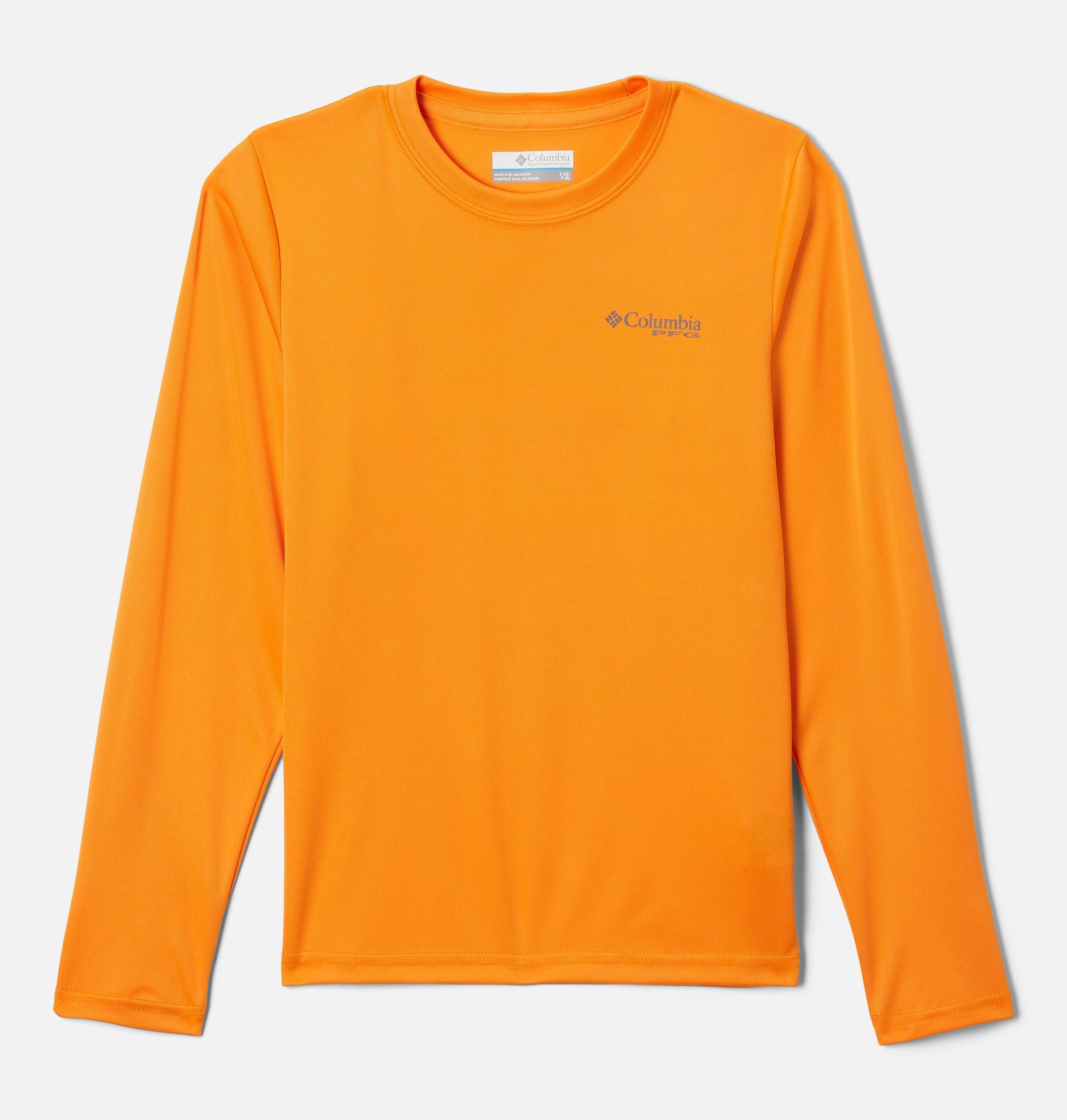 Boys' PFG Terminal Tackle Fish Flag Long Sleeve Shirt 1