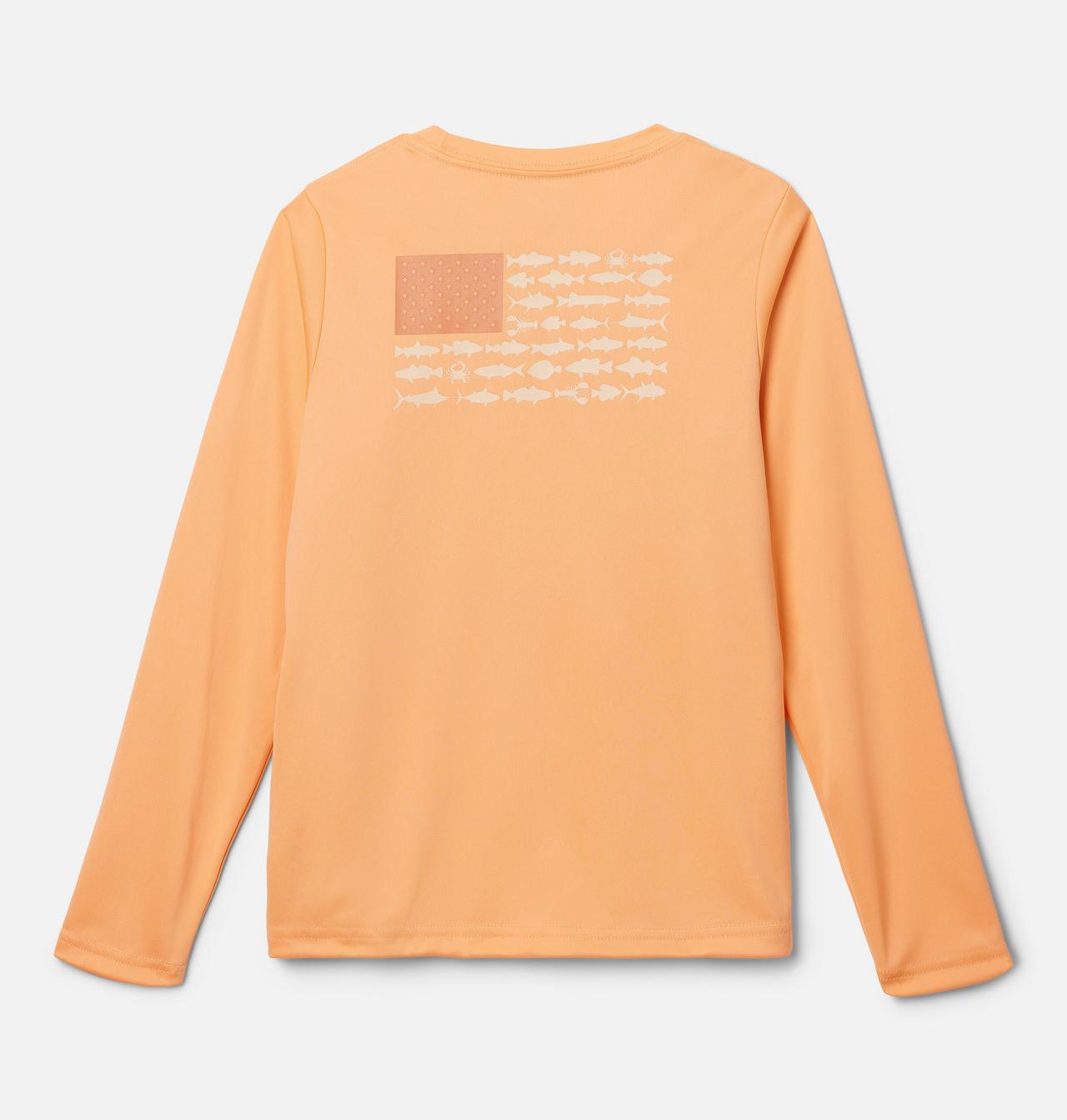 Boys' PFG Terminal Tackle™ Fish Flag Long Sleeve Shirt 2