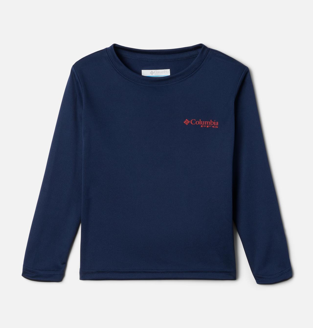 Boys' Toddler PFG Terminal Tackle™ Fish Flag Long Sleeve Shirt 2