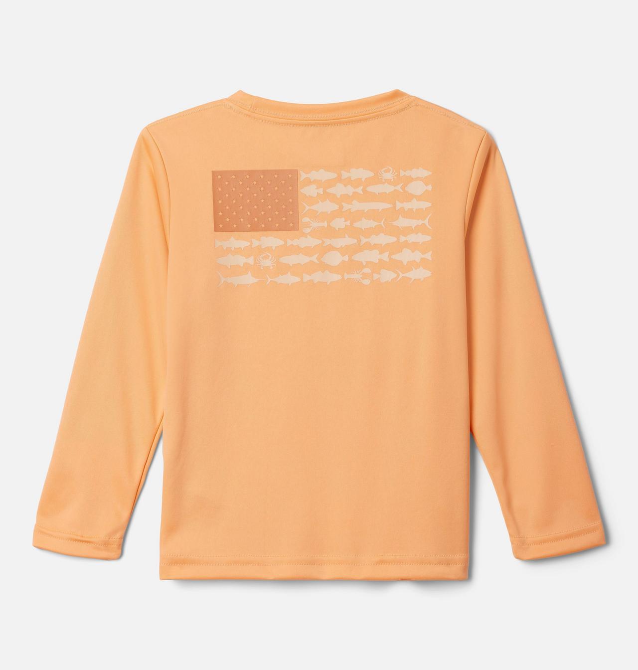 Boys' Toddler PFG Terminal Tackle™ Fish Flag Long Sleeve Shirt 2