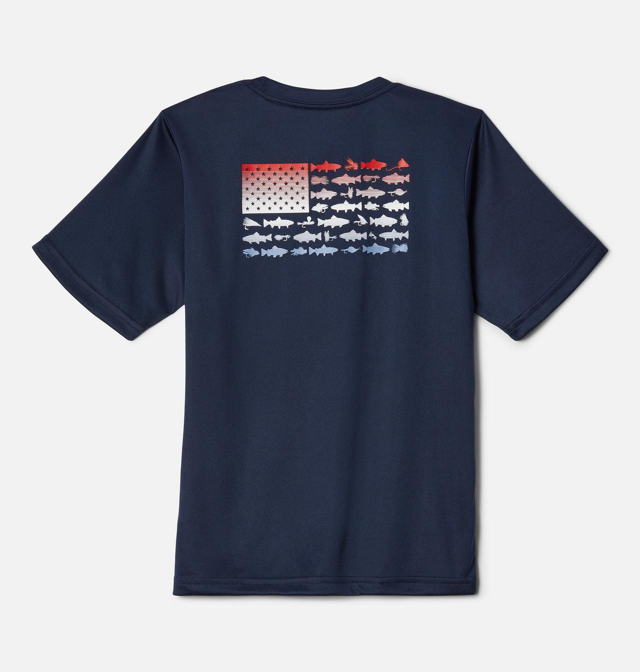 Boys' PFG Terminal Tackle™ Fish Flag T-Shirt 2