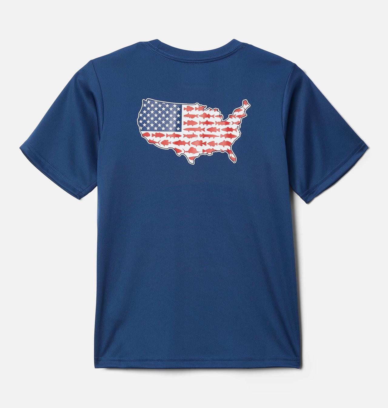 Boys' PFG Terminal Tackle™ Fish Flag T-Shirt 2
