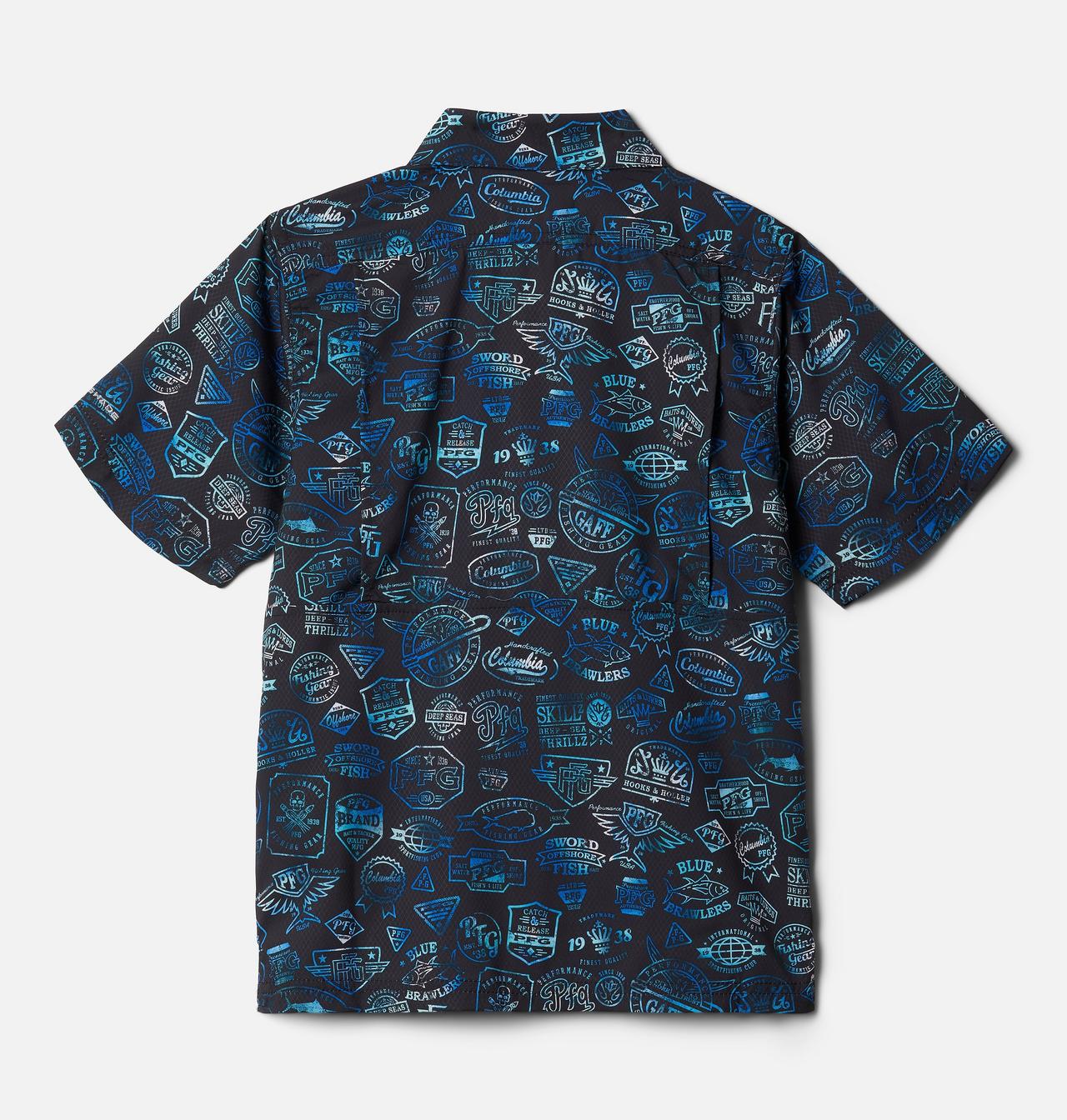 Boys' PFG Super Slack Tide™ Short Sleeve Camp Shirt 2