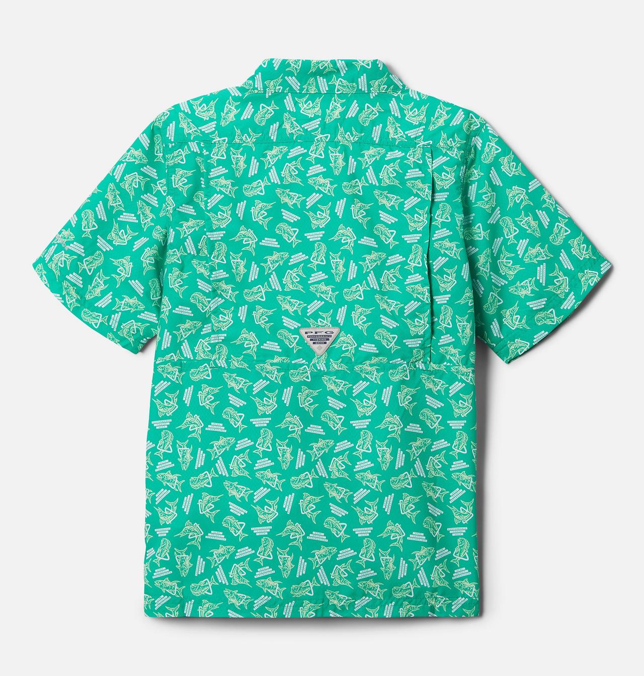 Boys' PFG Super Slack Tide™ Short Sleeve Camp Shirt 2