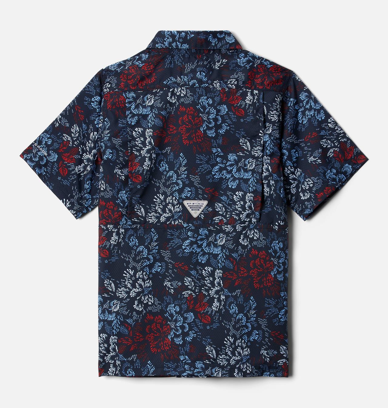 Boys' PFG Super Slack Tide™ Short Sleeve Camp Shirt 2