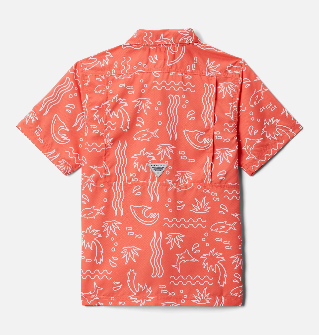 Boys' PFG Super Slack Tide™ Short Sleeve Camp Shirt 2