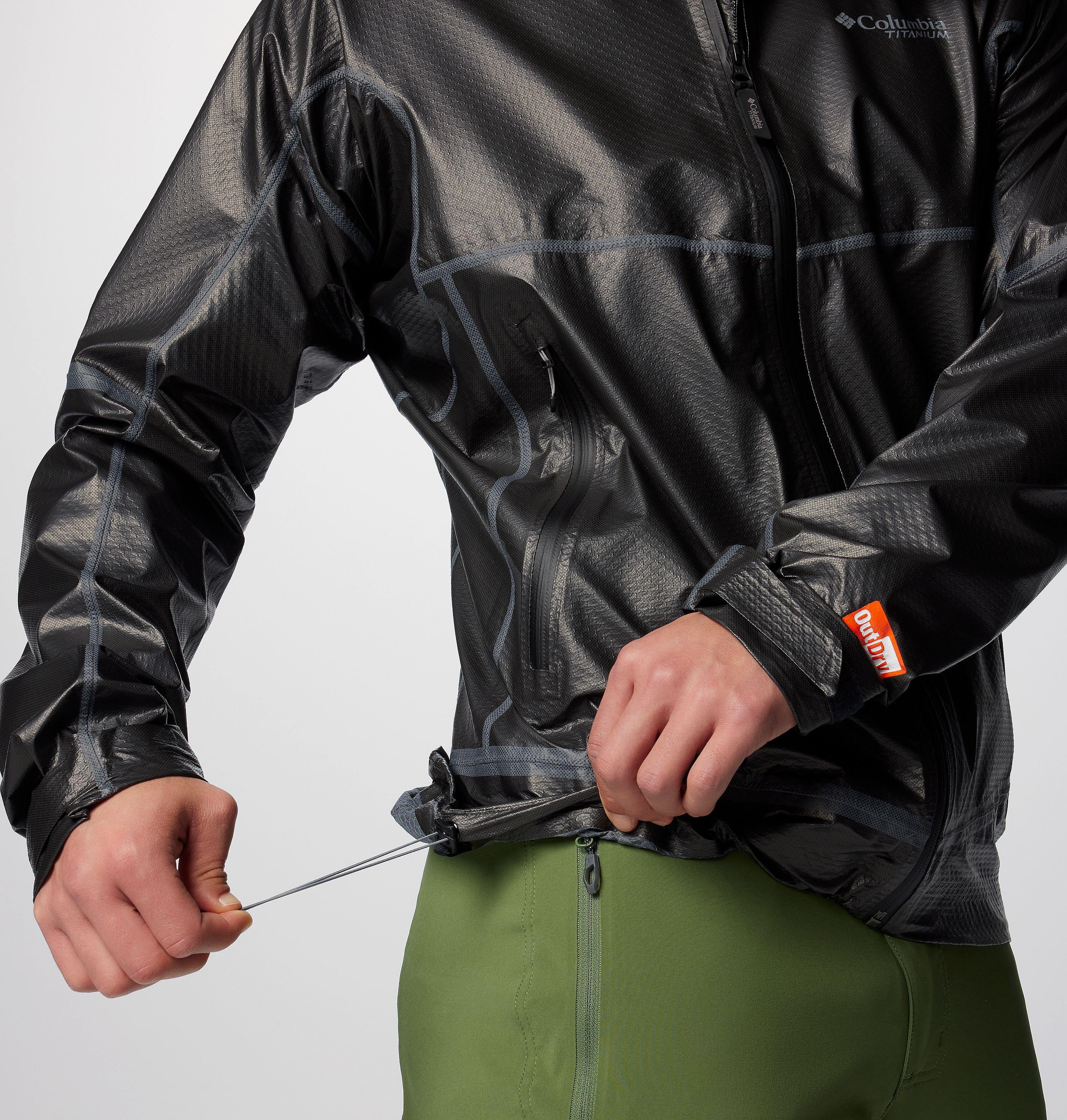 Men's OutDry Extreme Mesh Hooded Rain Shell Jacket 7