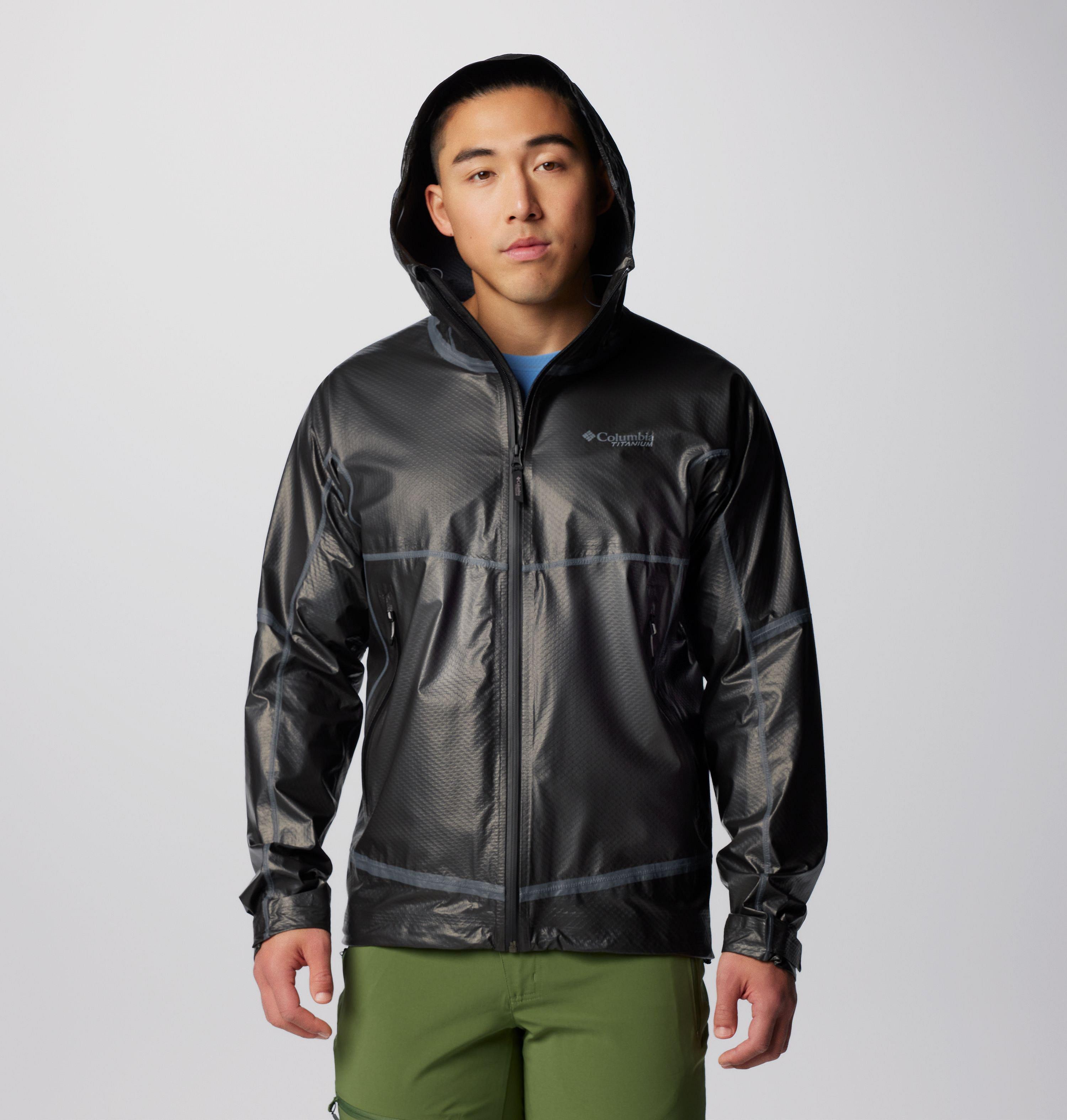 Men's OutDry Extreme Mesh Hooded Rain Shell Jacket 9