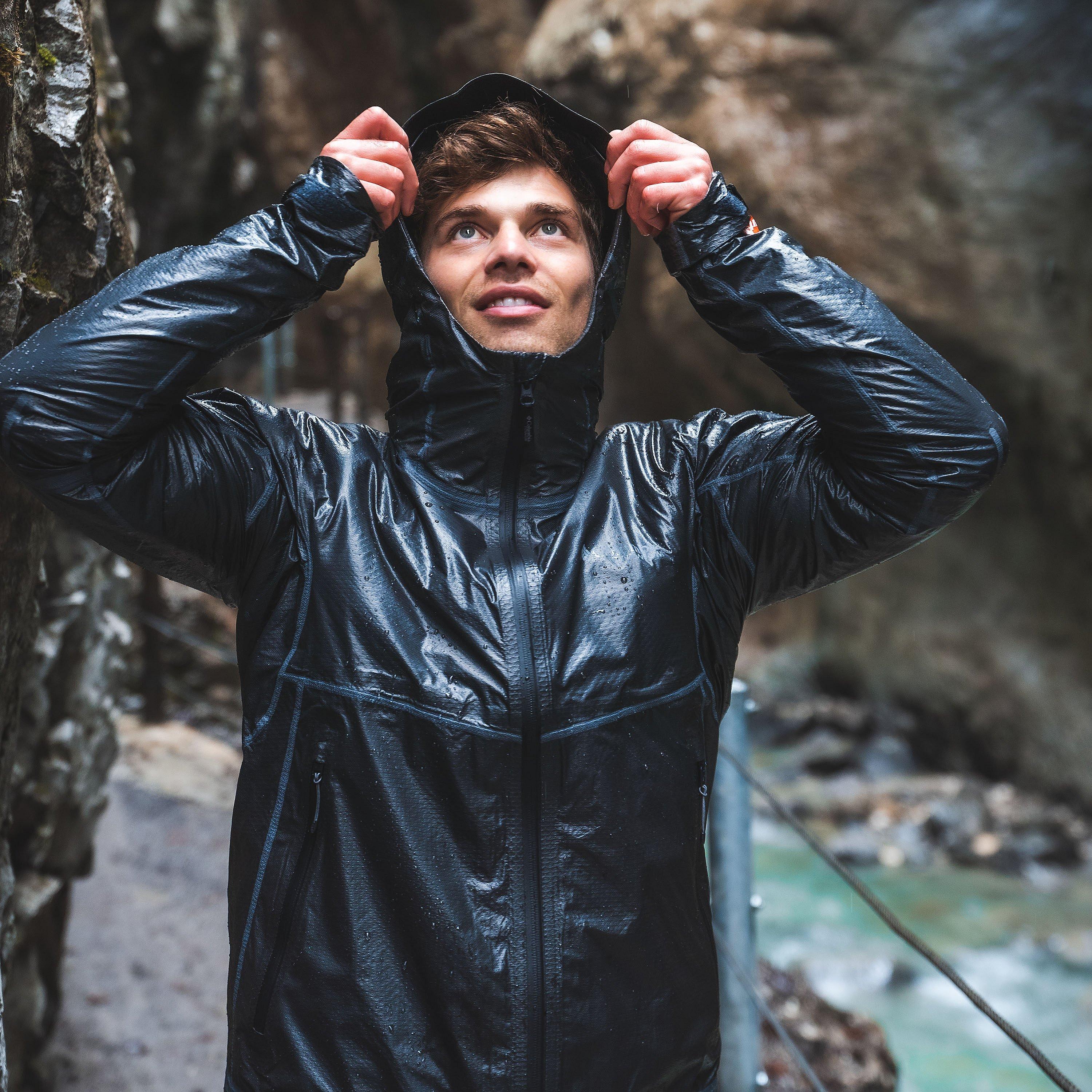Men's OutDry Extreme Mesh Hooded Rain Shell Jacket 10