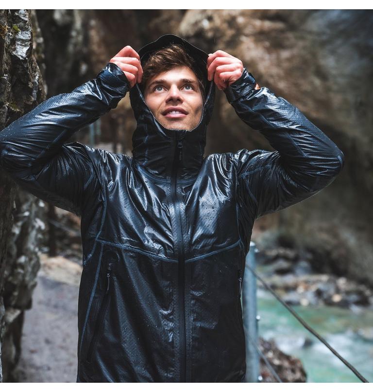 Men’s OutDry Extreme Mesh Waterproof Shell Jacket, Color: Black, image 9
