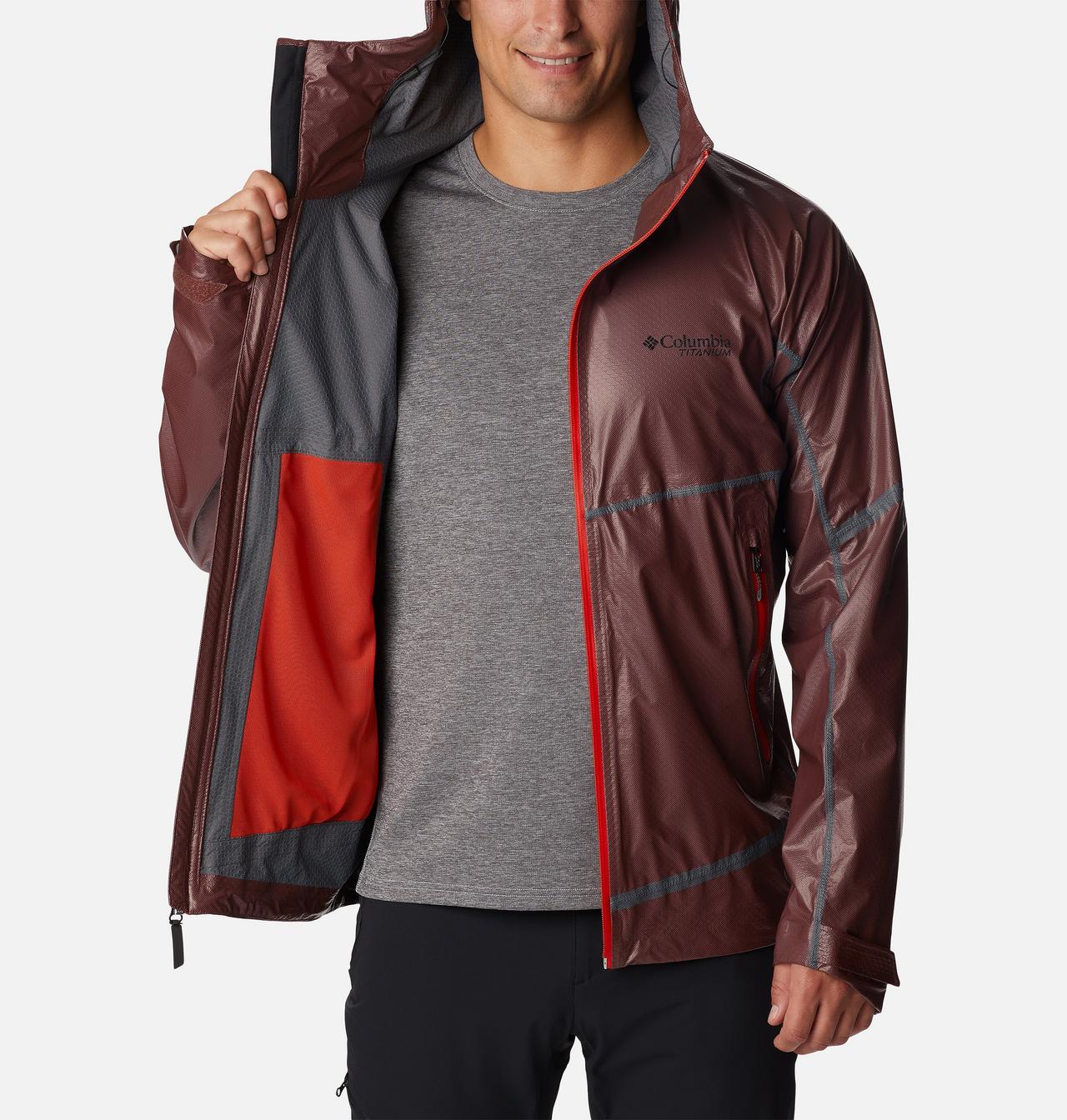 Men's OutDry™ Extreme Mesh Hooded Rain Shell Jacket 6