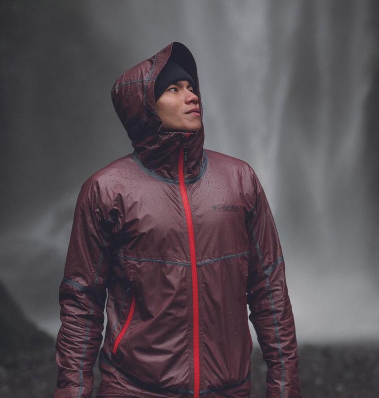 Men’s OutDry Extreme Mesh Waterproof Shell Jacket, Color: Light Raisin, image 10