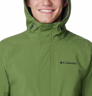 Men’s Earth Explorer Waterproof Shell Jacket, Color: Canteen, image 4