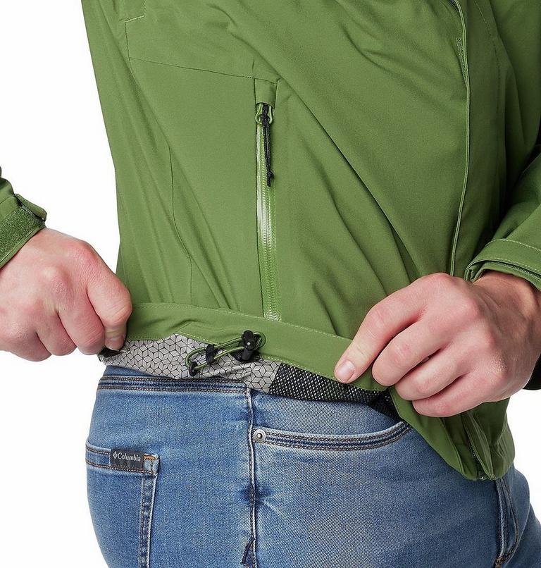 Men’s Earth Explorer Waterproof Shell Jacket, Color: Canteen, image 7