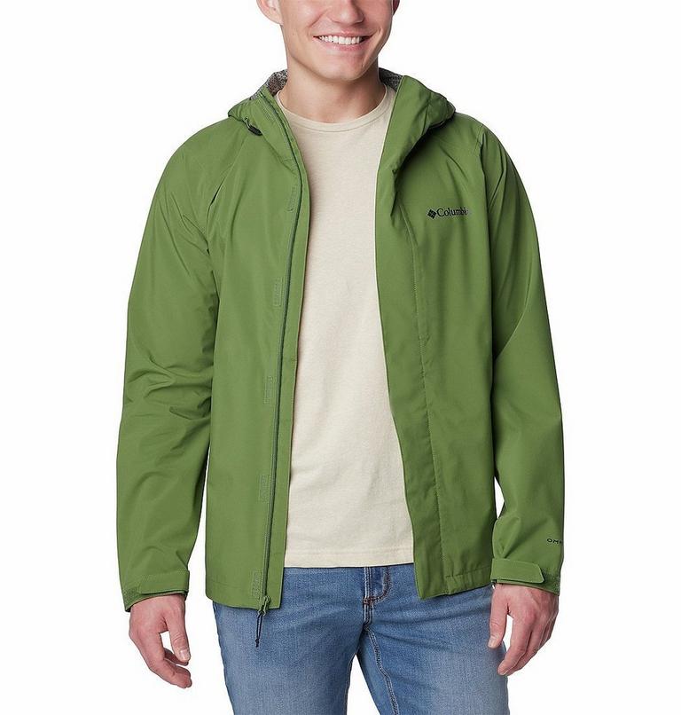 Men’s Earth Explorer Waterproof Shell Jacket, Color: Canteen, image 9