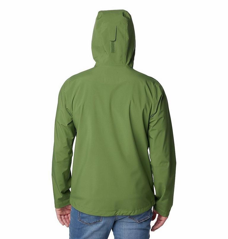 Men’s Earth Explorer Waterproof Shell Jacket, Color: Canteen, image 2