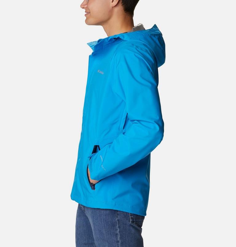 Men’s Earth Explorer Waterproof Shell Jacket, Color: Compass Blue, image 3