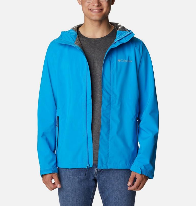 Men’s Earth Explorer Waterproof Shell Jacket, Color: Compass Blue, image 6